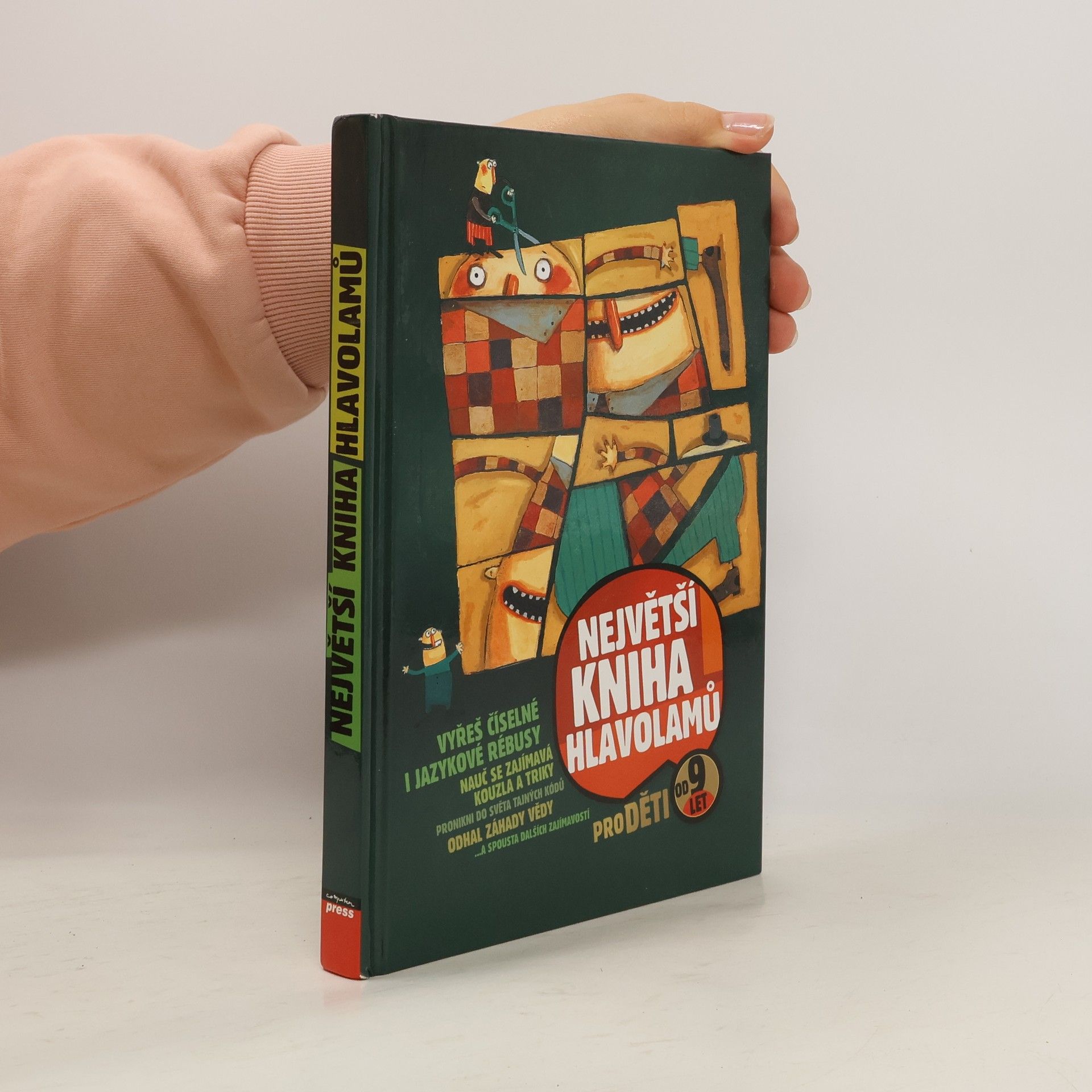 Kolektiv autorů Největší kniha hlavolamů pro děti od 9 let