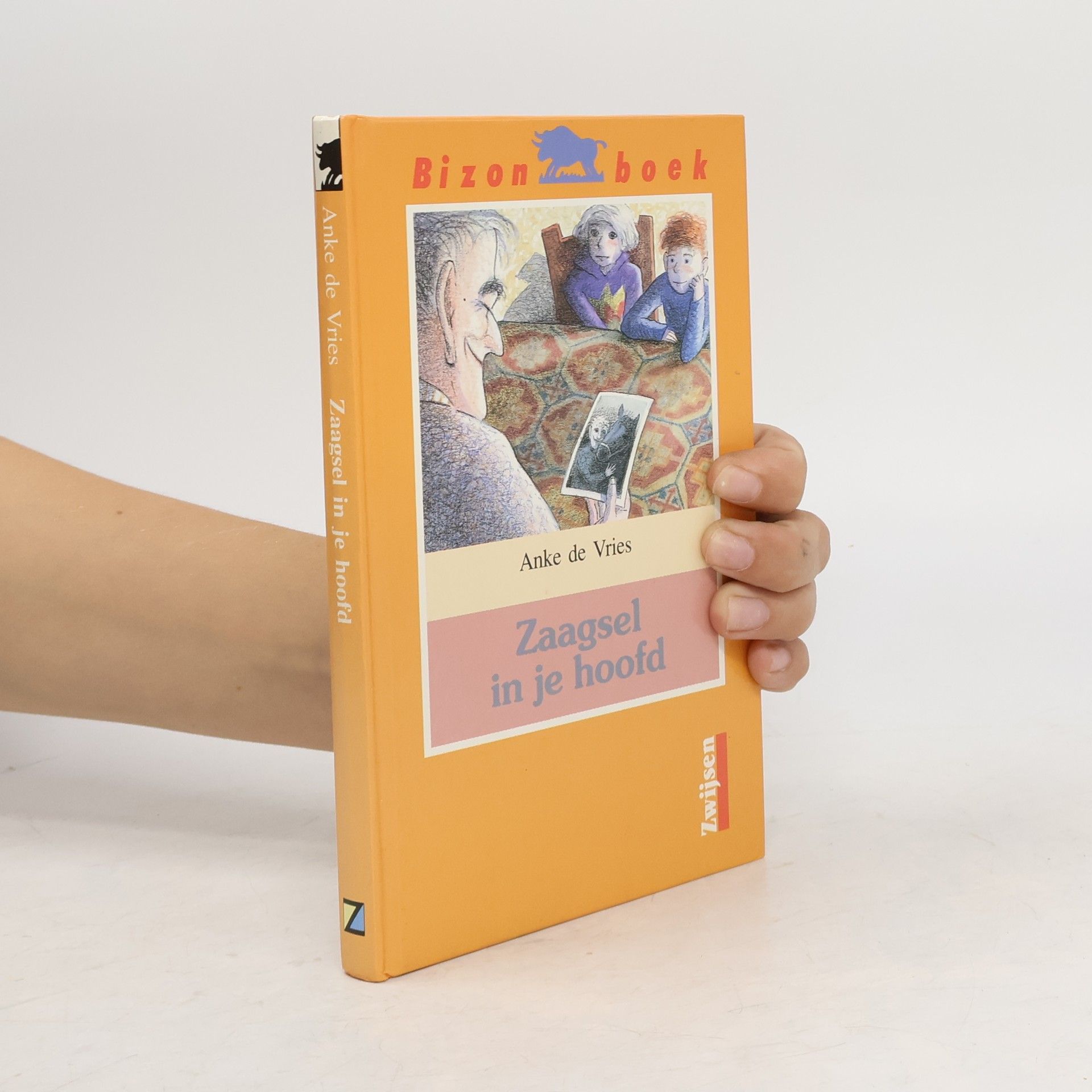 Anke de Vries Bizon boek: Zaagsel in je hoofd