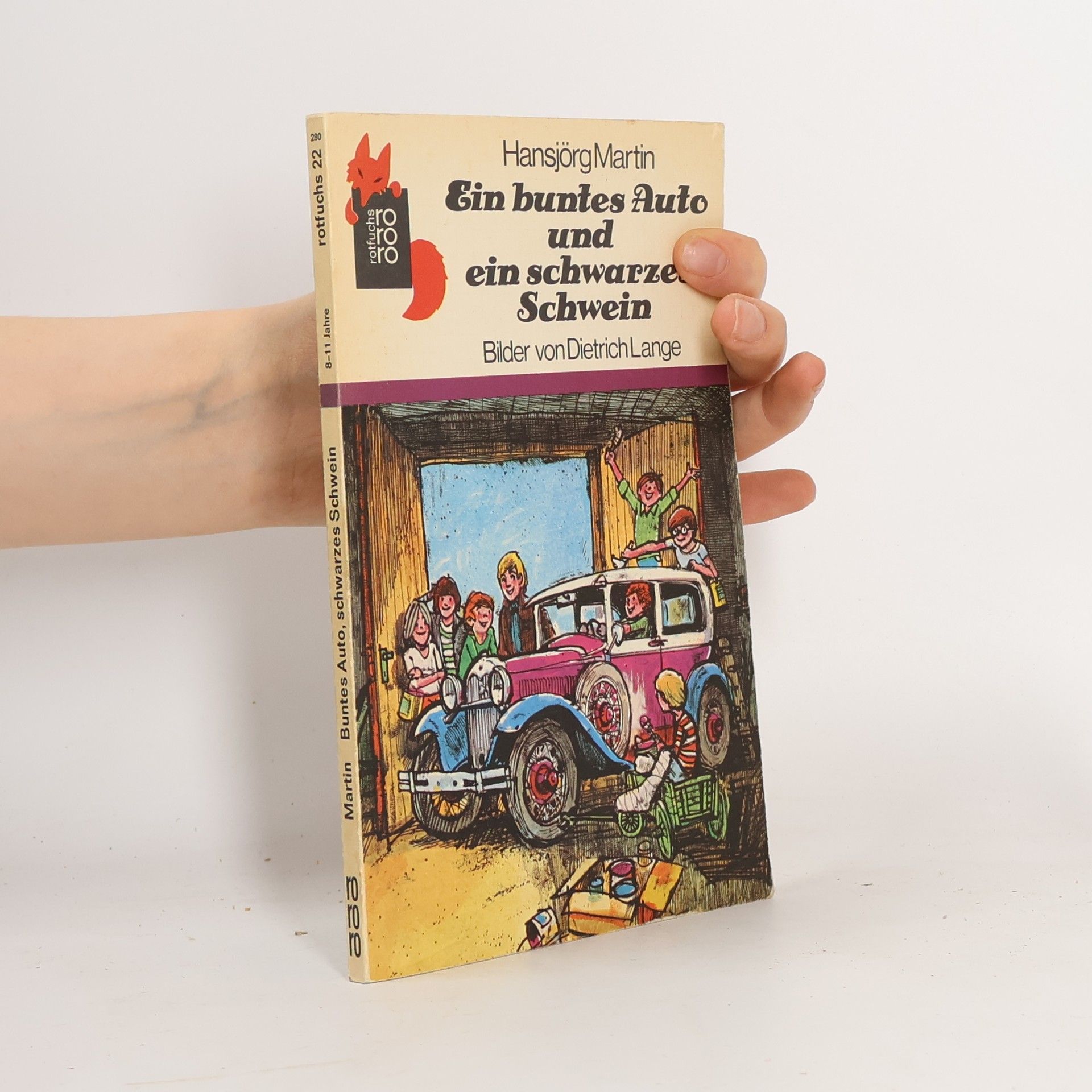 Hansjörg Martin Ein buntes Auto und ein schwarzes Schwein