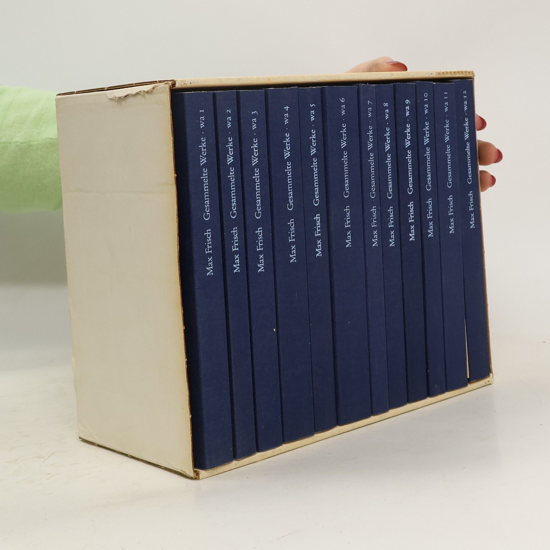 Max Frisch Gesammelte Werke von Max Frisch 1-12