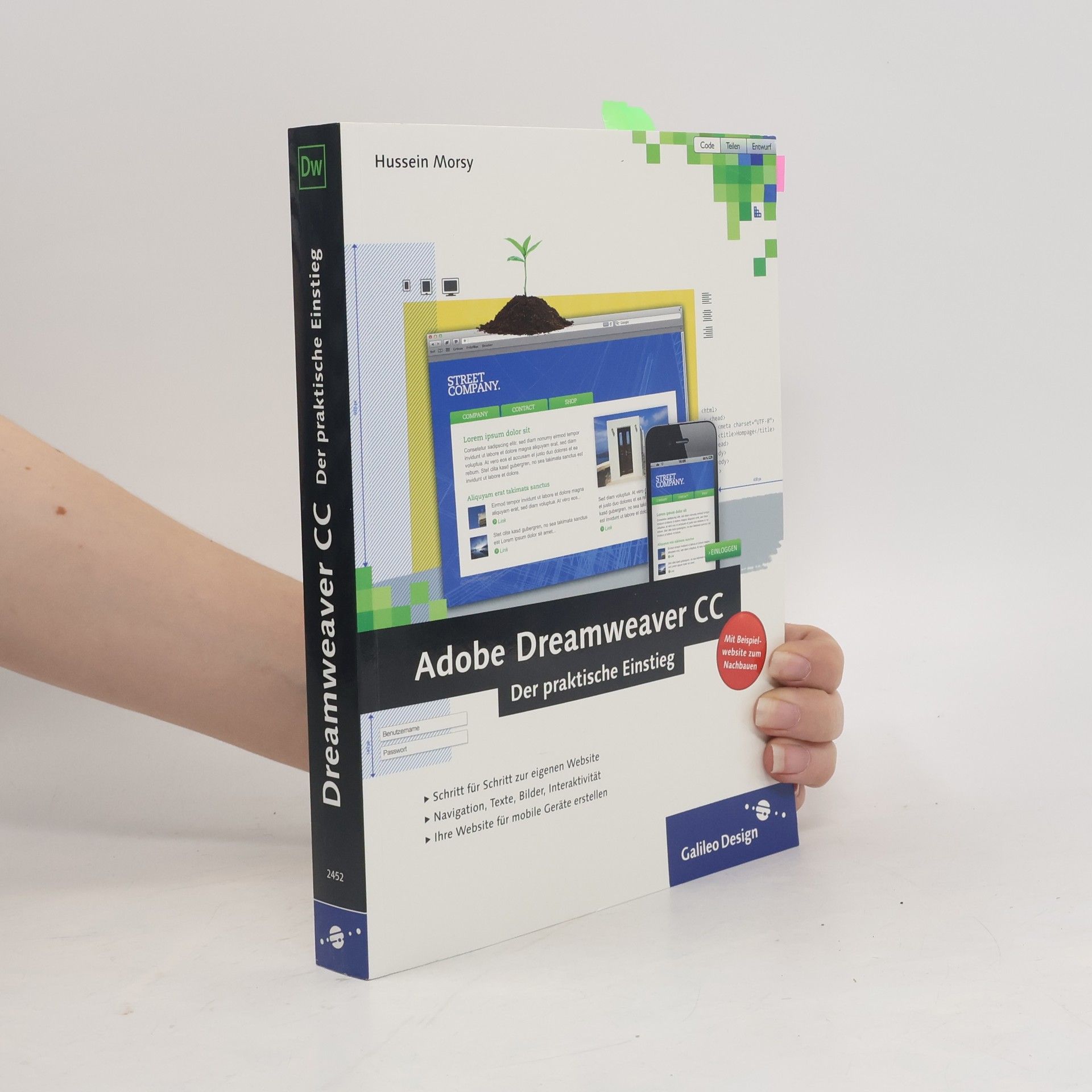 Hussein Morsy Adobe Dreamweaver CC