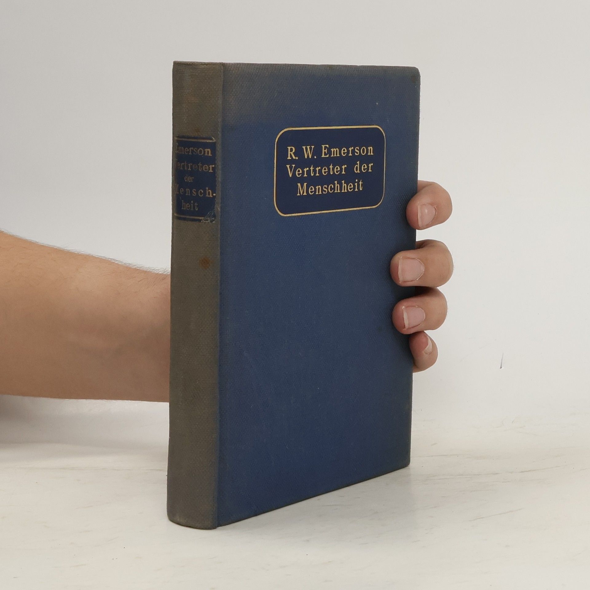 Ralph Waldo Emerson Vertreter der Menschheit