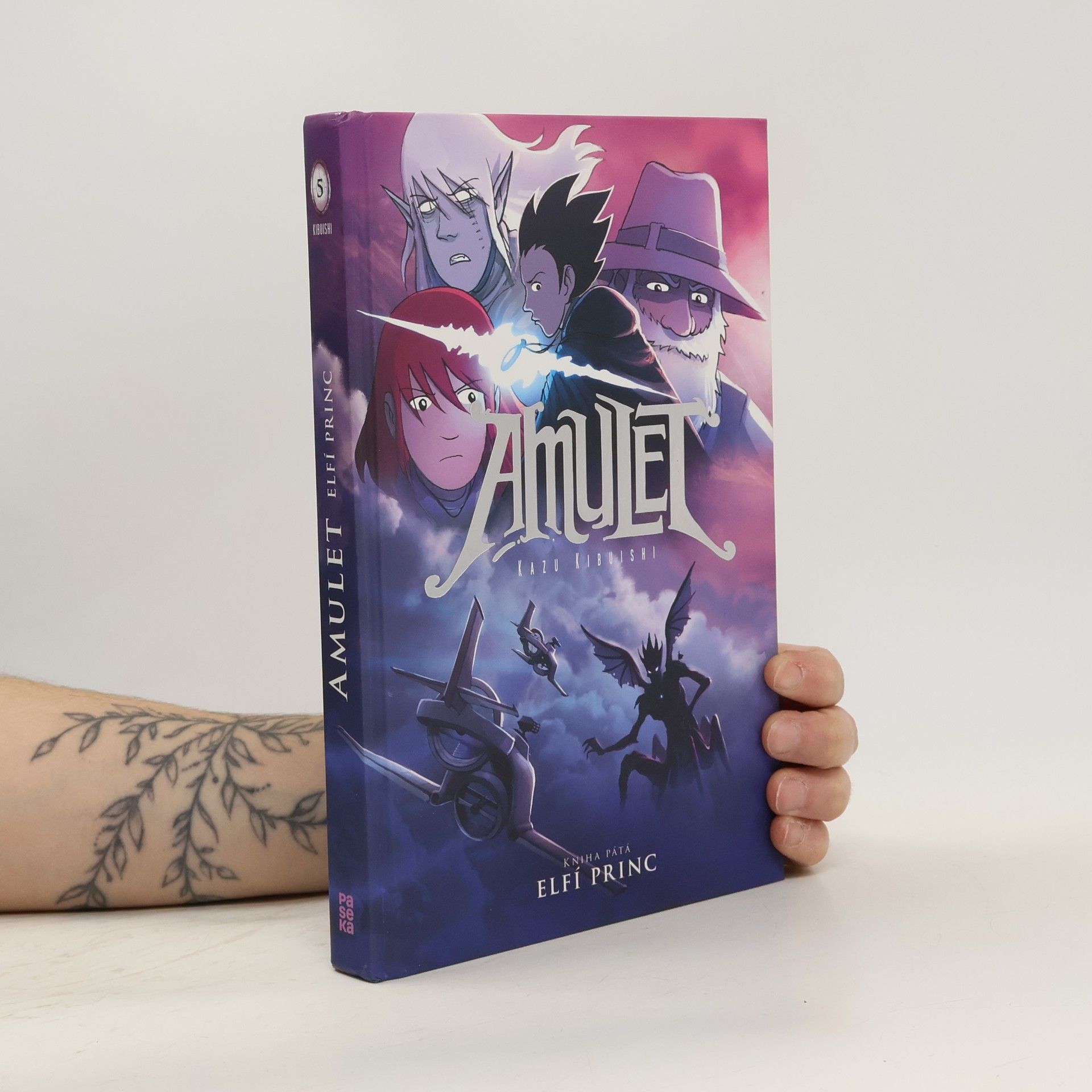 Kazu Kibuishi Elfí princ. Amulet 5