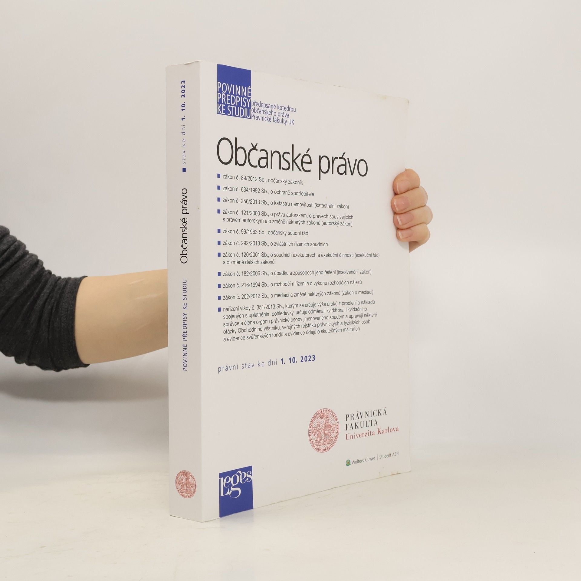 Kolektiv autorů Občanské právo. Právní stav ke dni 1.10.2023