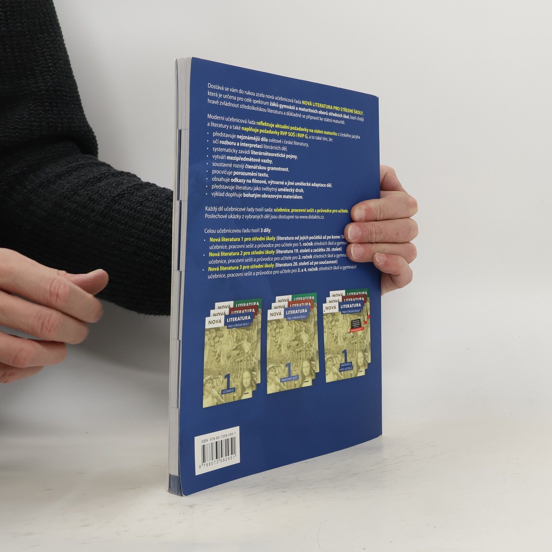 Lukáš Borovička Nová literatura pro střední školy. Učebnice 1