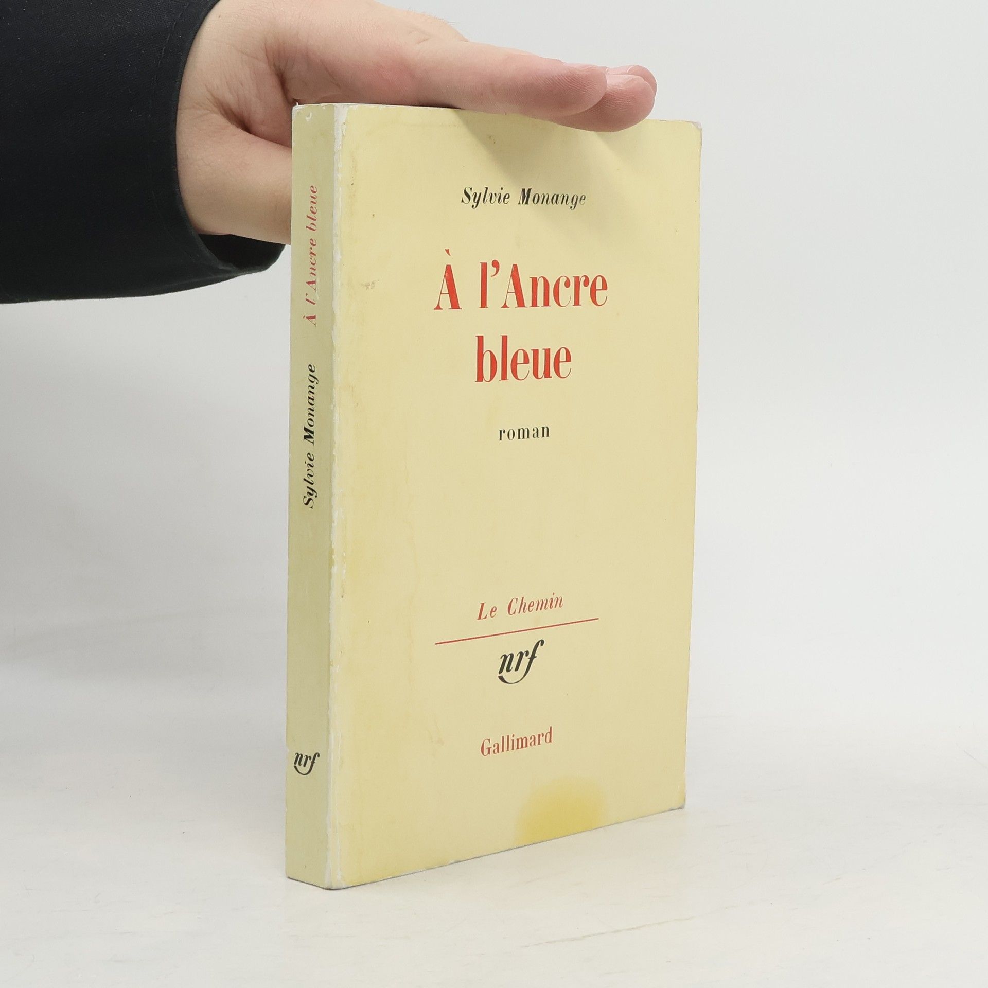 Sylvie Monange À l'Ancre bleue