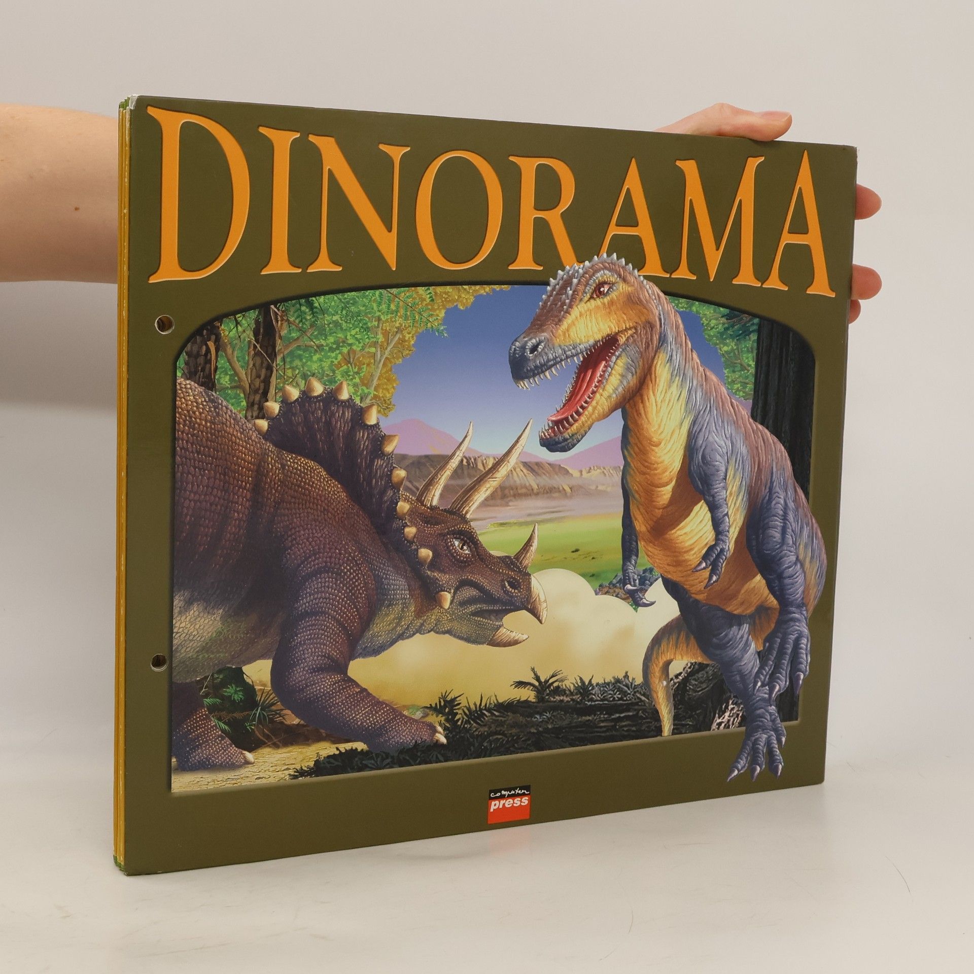 Mike Taylor Dinorama (pop-up leporelo)