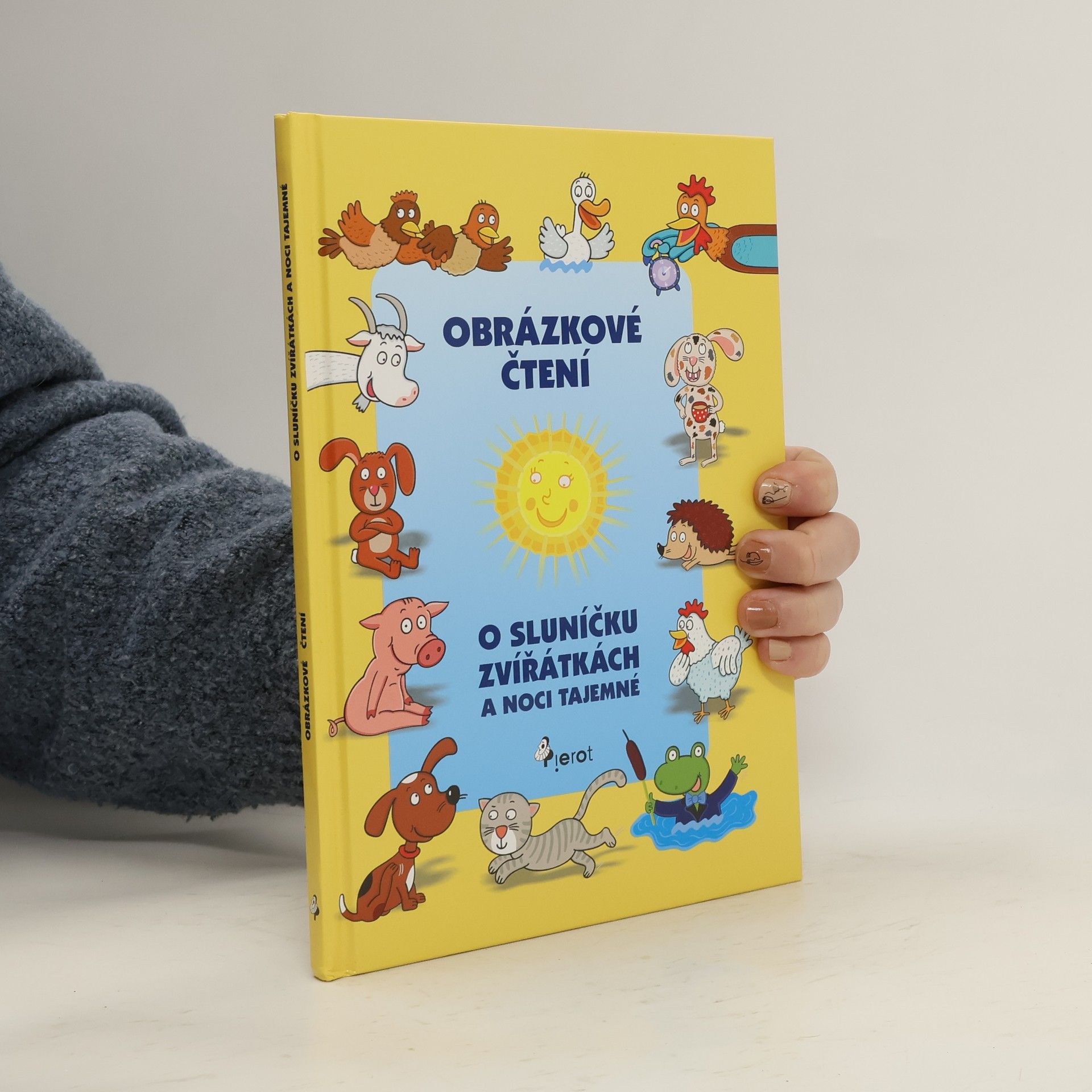 Obrázkové čtení - o sluníčku, zvířatkách a noci tajemné