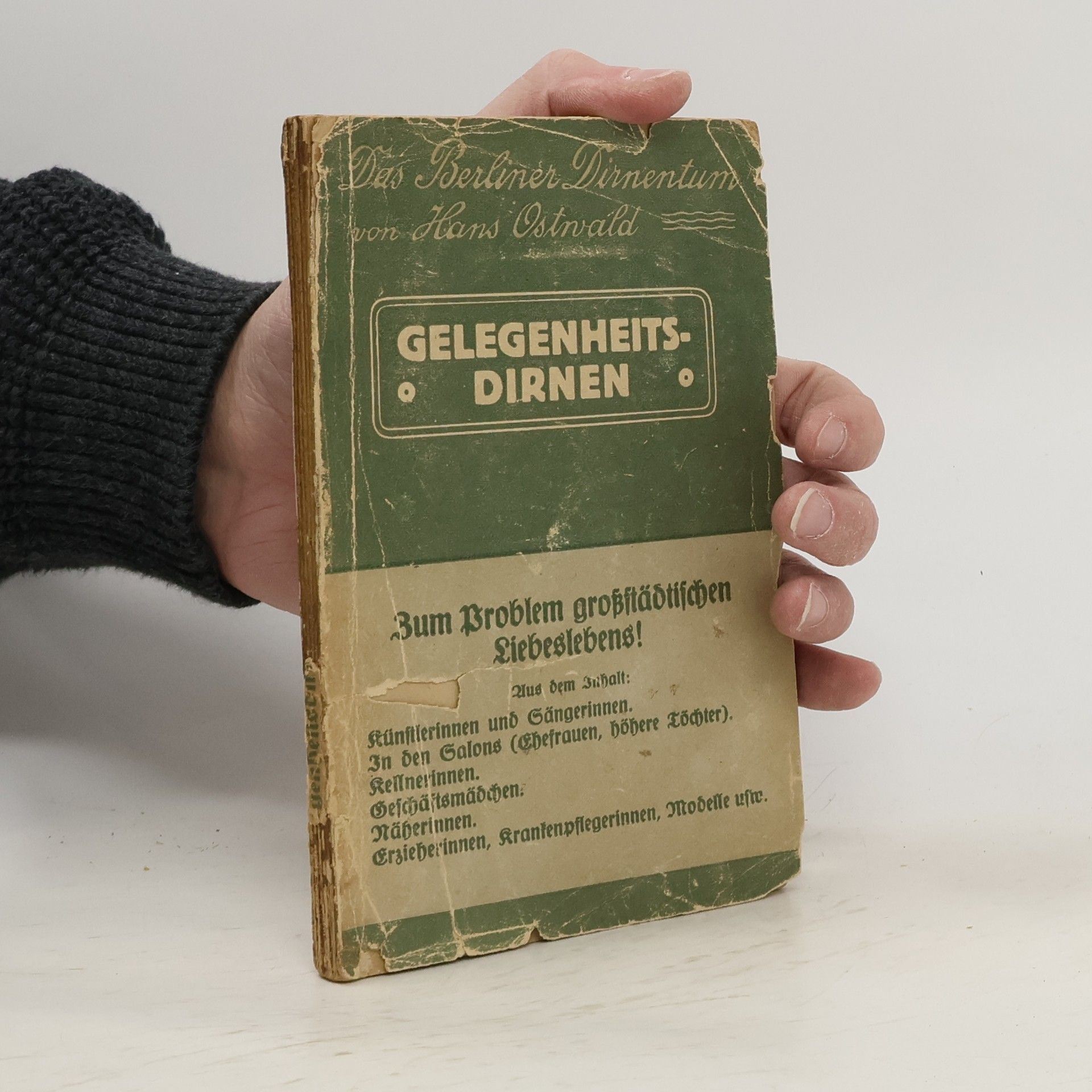 Hans Ostwald Das Berliner Dirnentum