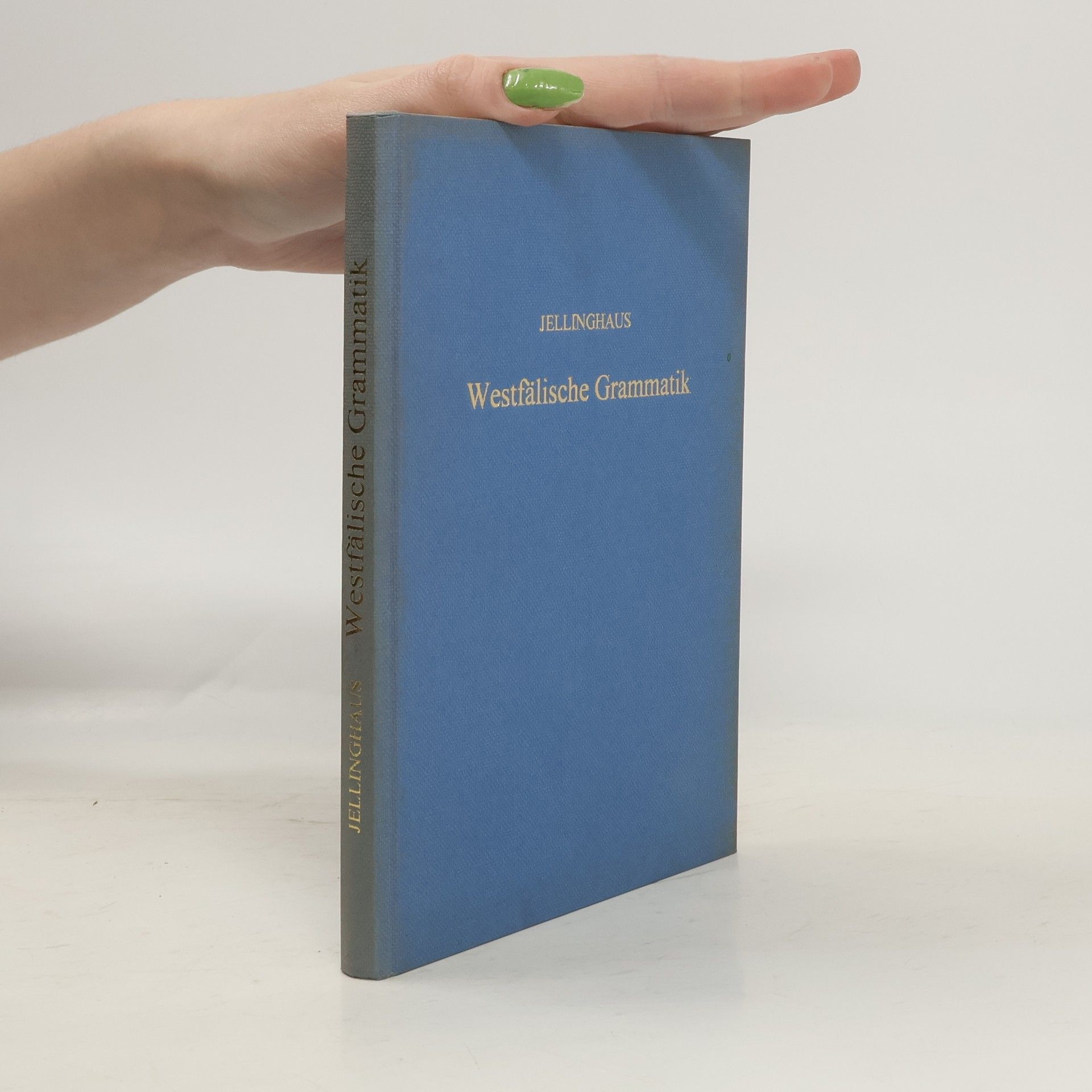 Hermann Friedrich Jellinghaus Westfälische Grammatik: Die Laute und Flexionen der Ravensbergischen Mundart