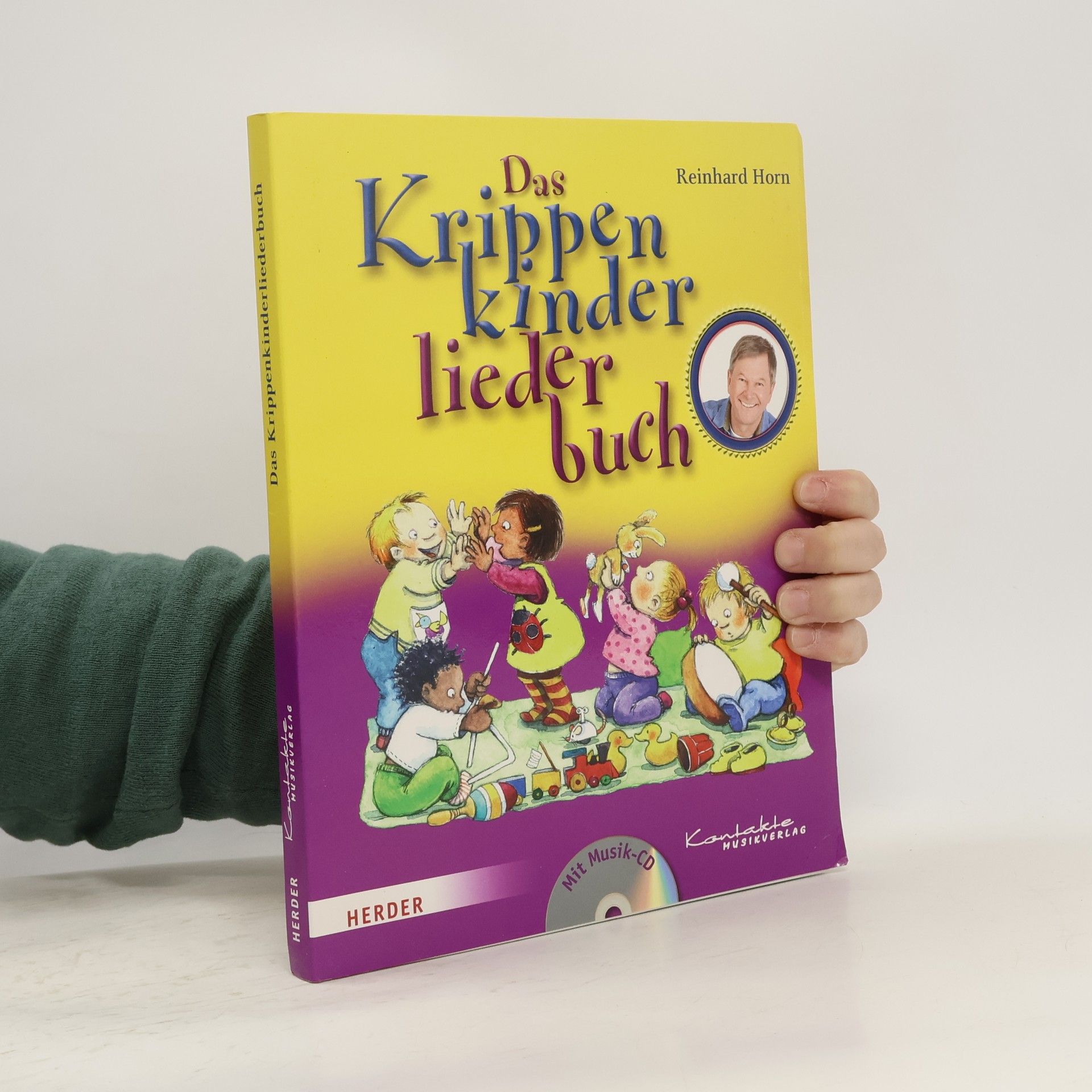 Das Krippenkinderliederbuch, m. Musik-CD