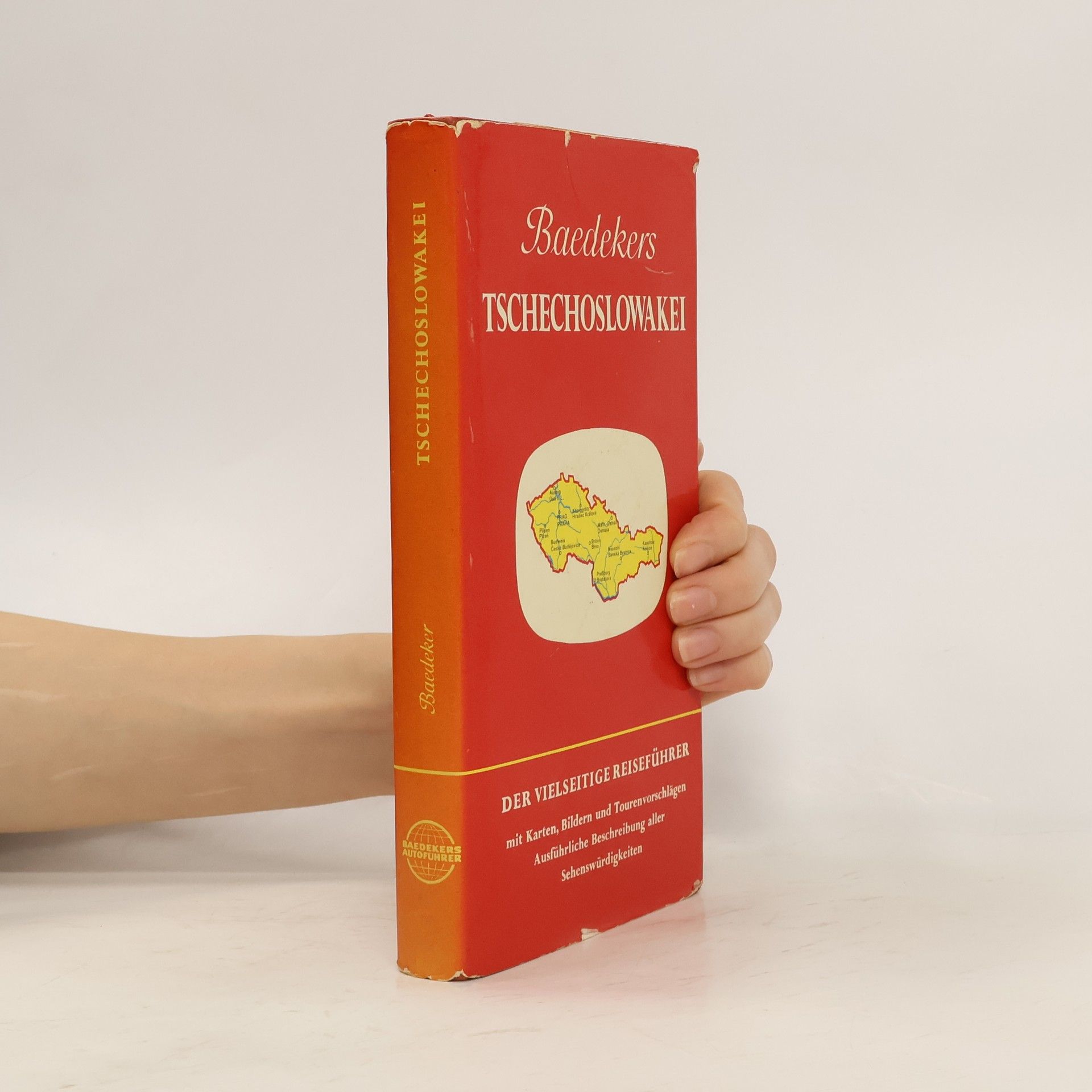 Collectif d'auteurs Baedekers Tschechoslowakei