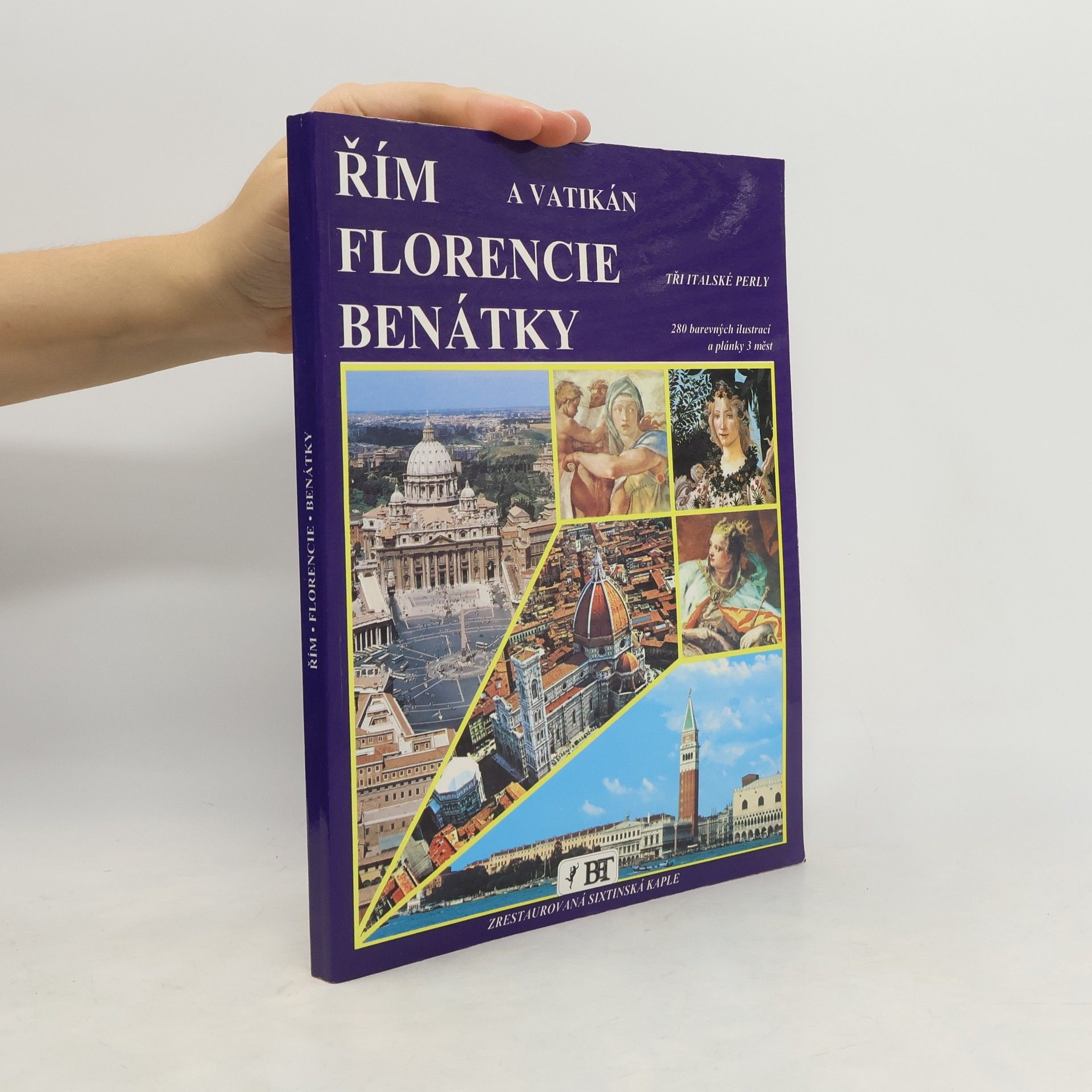 Collectif d'auteurs Řím a Vatikán, Florencie, Benátky