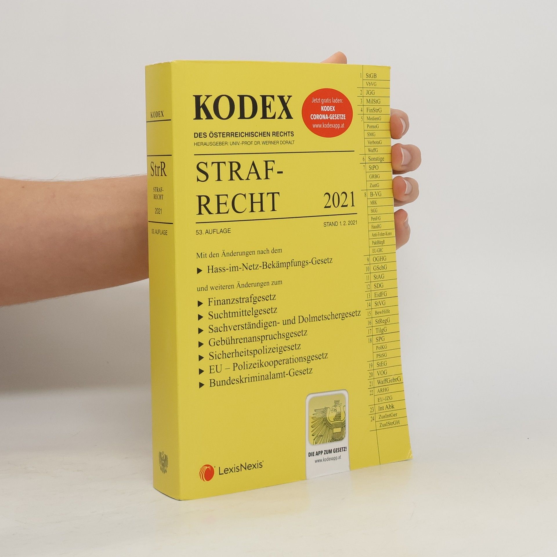 Werner Doralt KODEX Strafrecht 2021