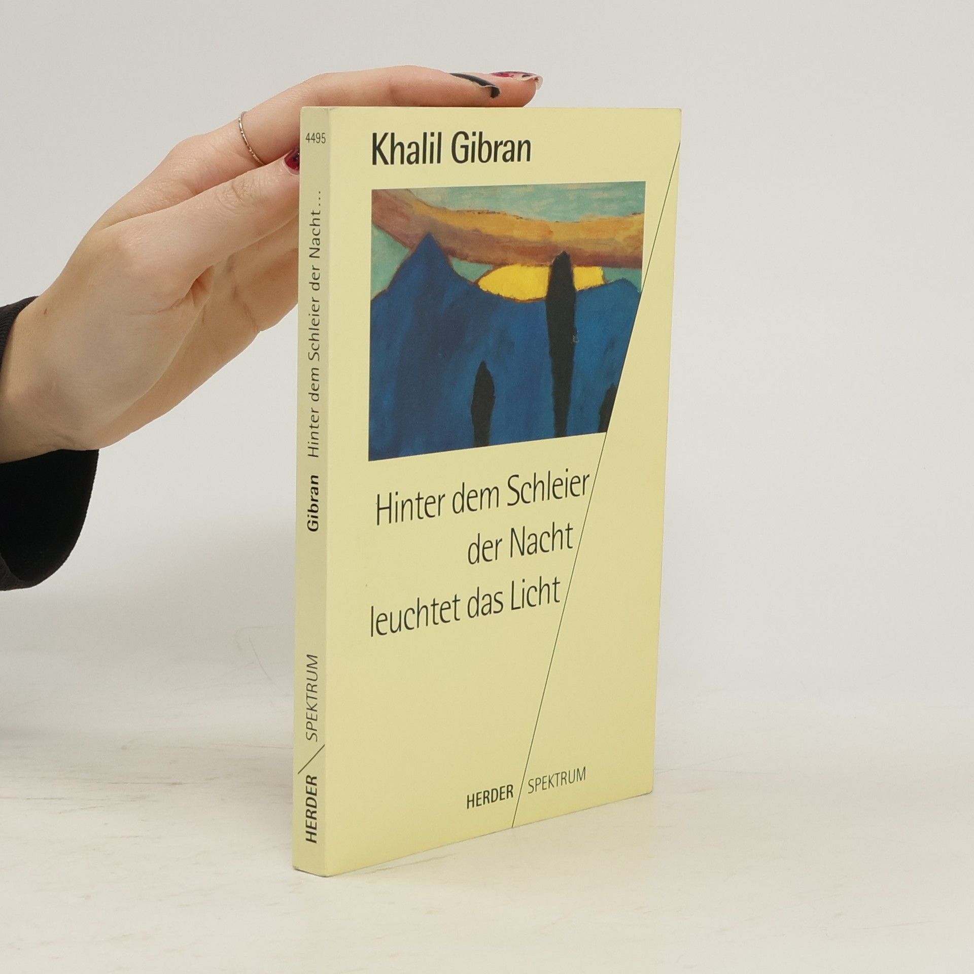 Kahlil Gibran Hinter den Schleiern der Nacht leuchtet das Licht