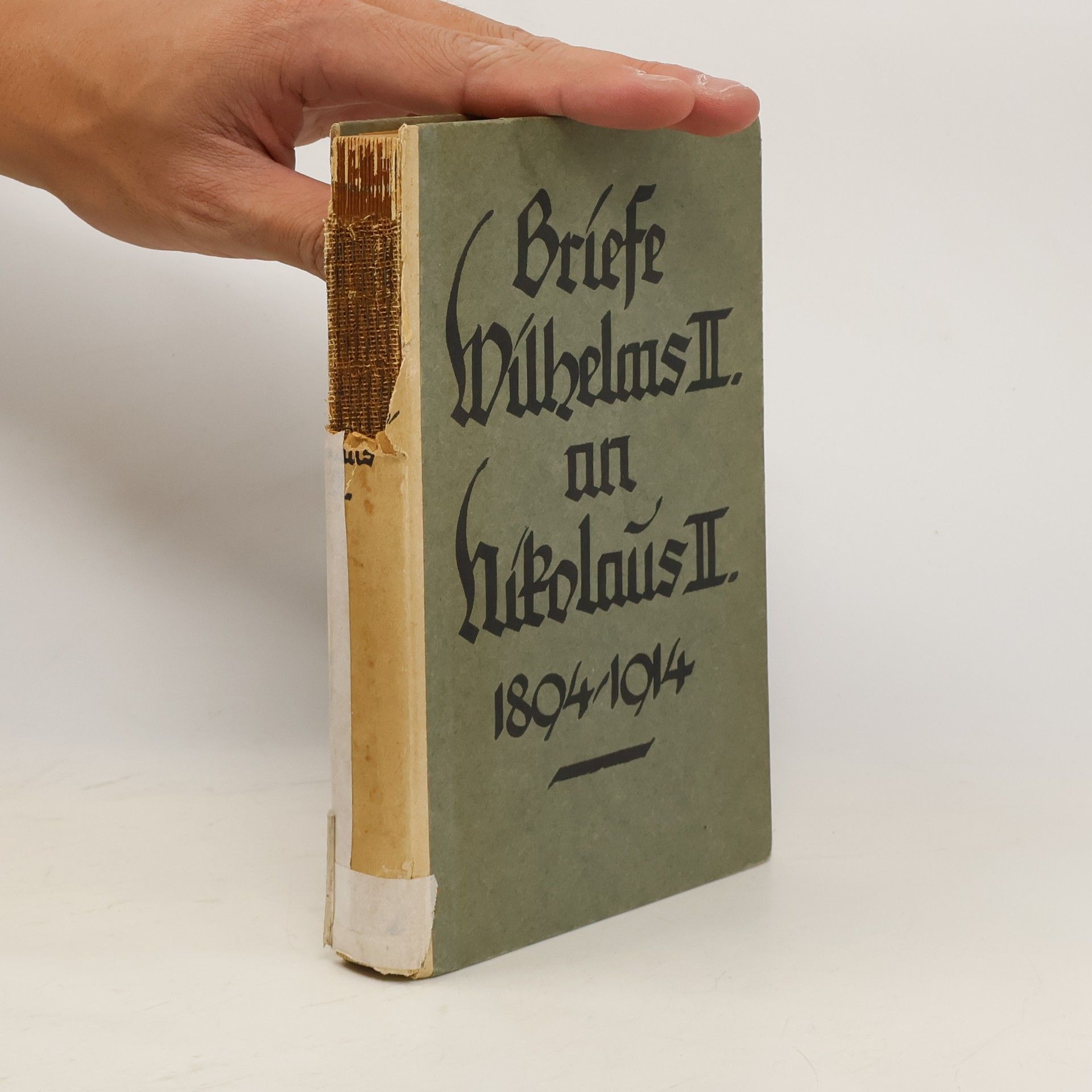 Hellmuth Von Gerlach Briefe und Telegramme Wilhelms II. an Nikolaus II.