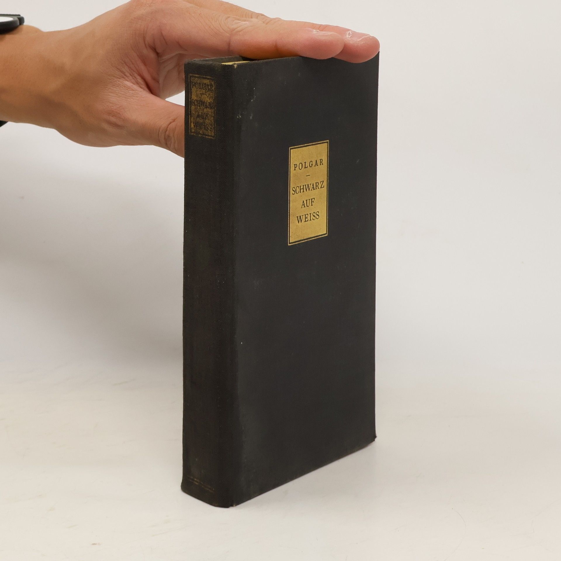 Alfred Polgar Schwarz auf Weiss
