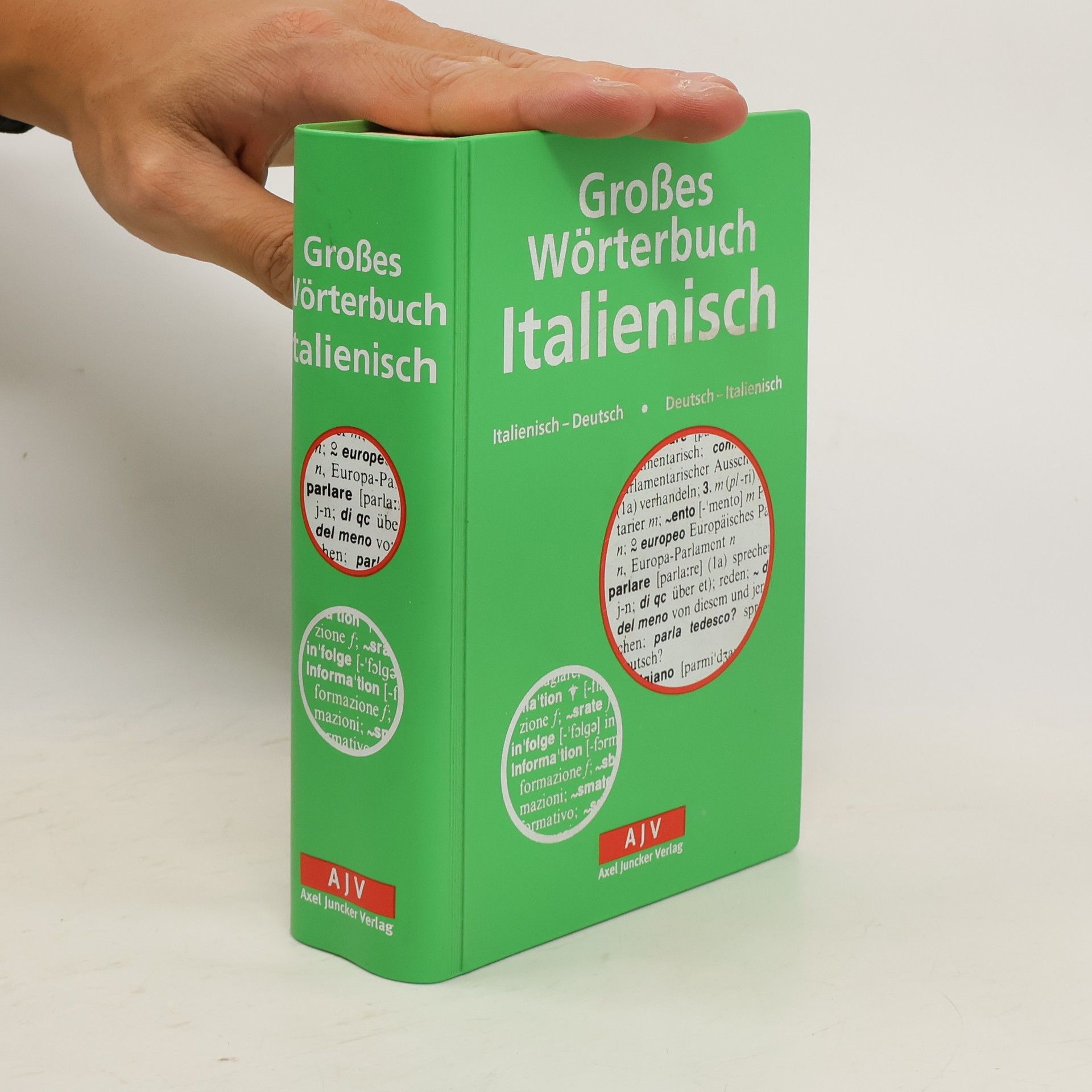 Autorenkollektiv Großes Wörterbuch Italienisch. Italienisch-Deutsch/Deutsch-Italienisch
