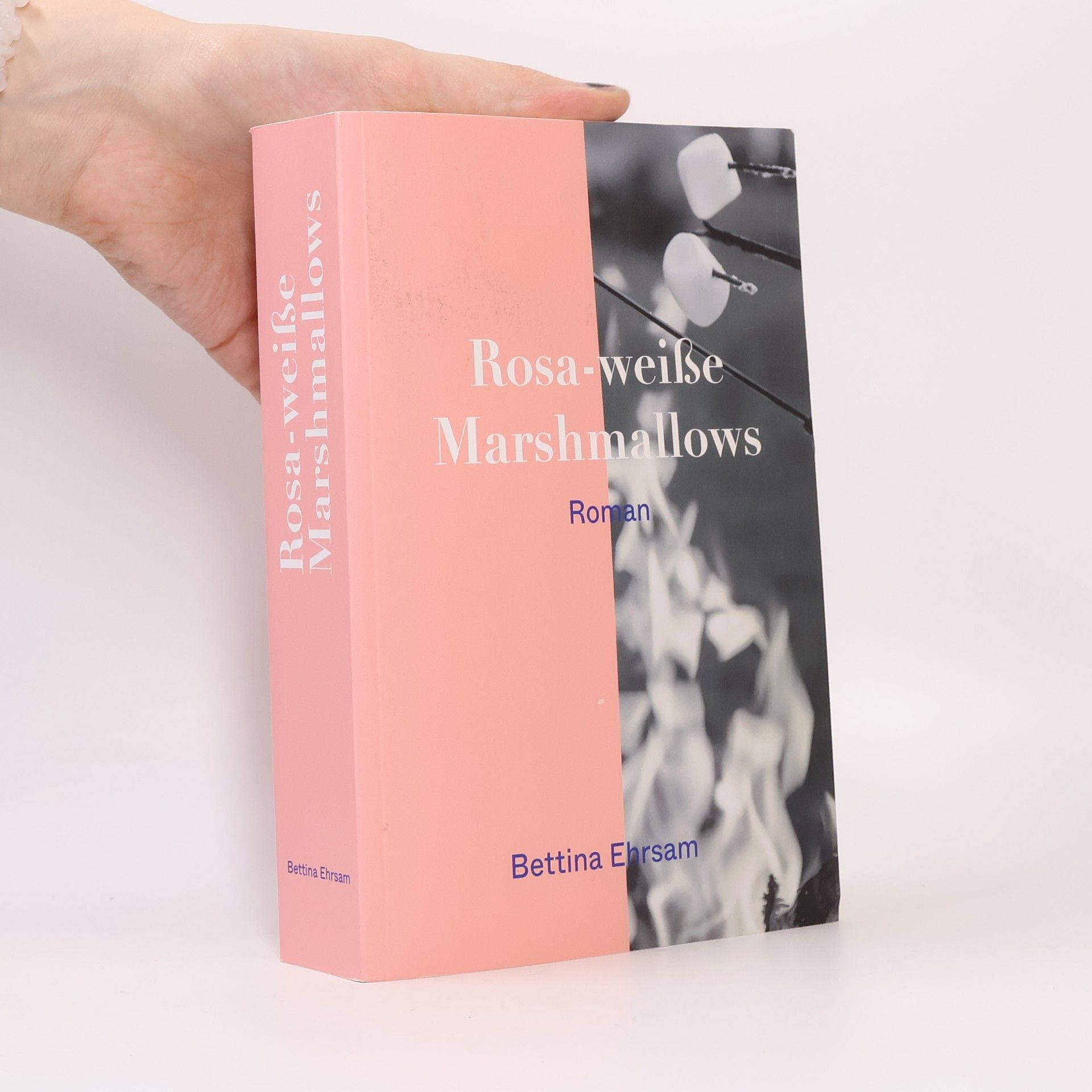 Rosa-weiße Marshmallows