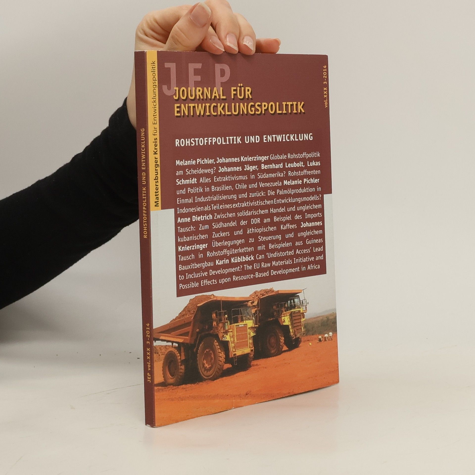 Autorenkollektiv Journal für Entwicklungspolitik 3/2014