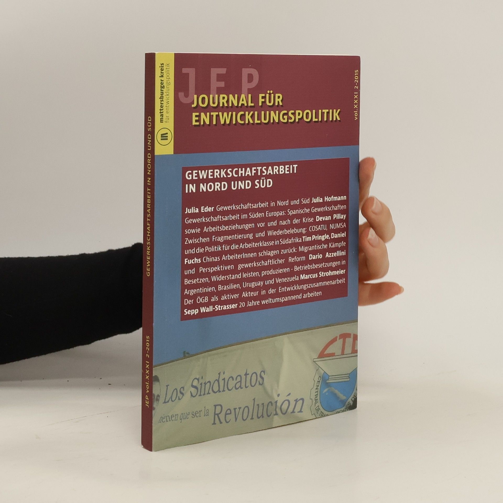 Autorenkollektiv Journal für Entwicklungspolitik 2/2015