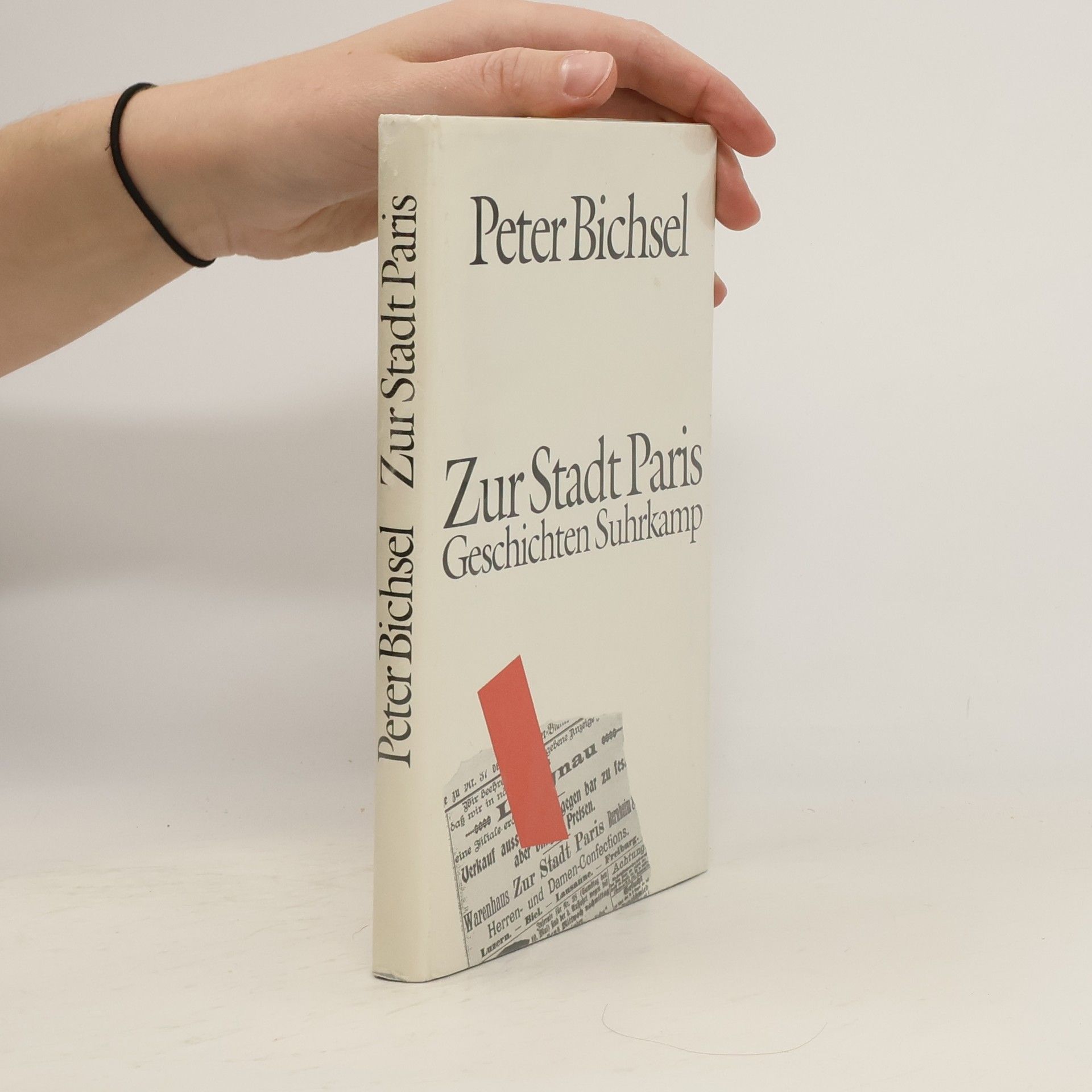 Peter Bichsel Zur Stadt Paris