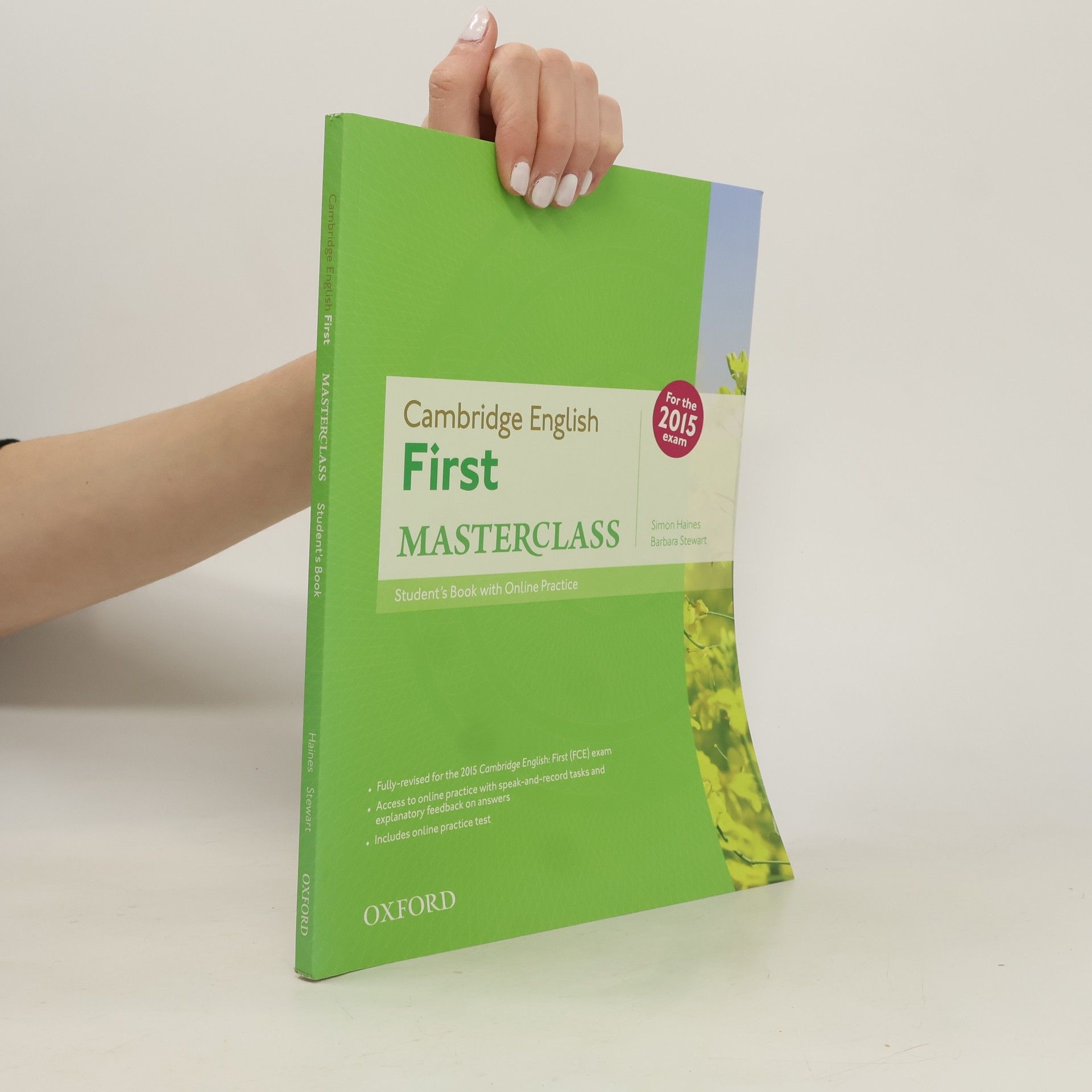 Simon Haines Cambridge English first masterclass : student's book with online practice