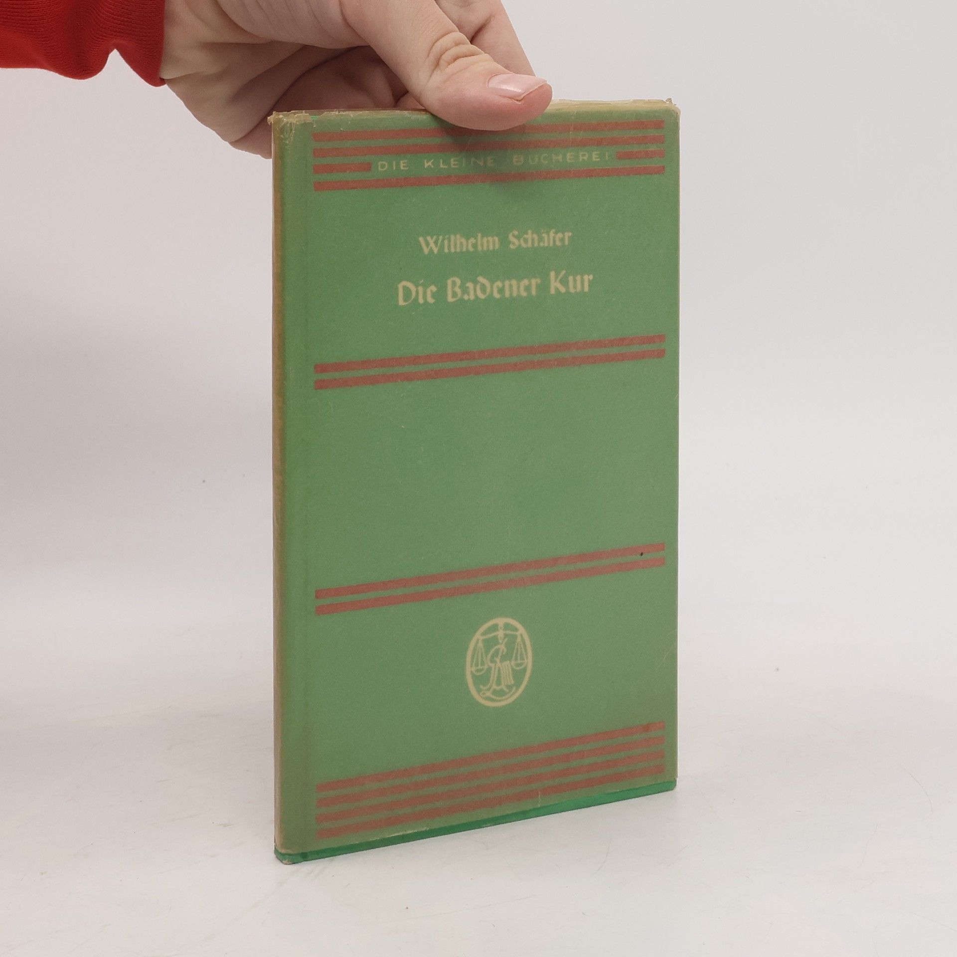 Wilhelm Schäfer Die Badener Kur