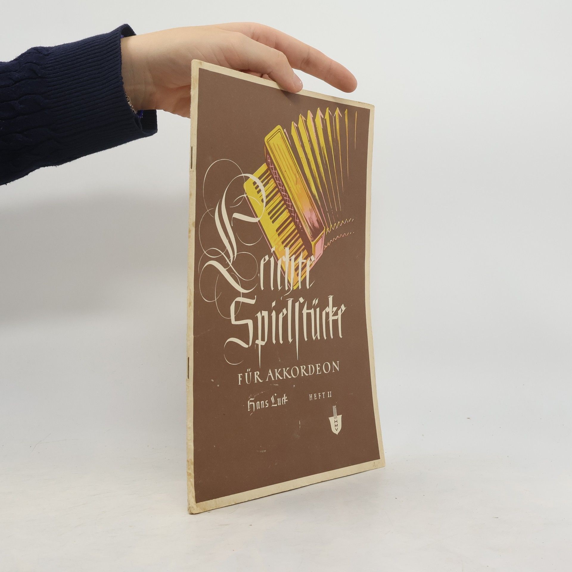 Hans Luck Leichte Spielstücke für Akkordeon 1-2