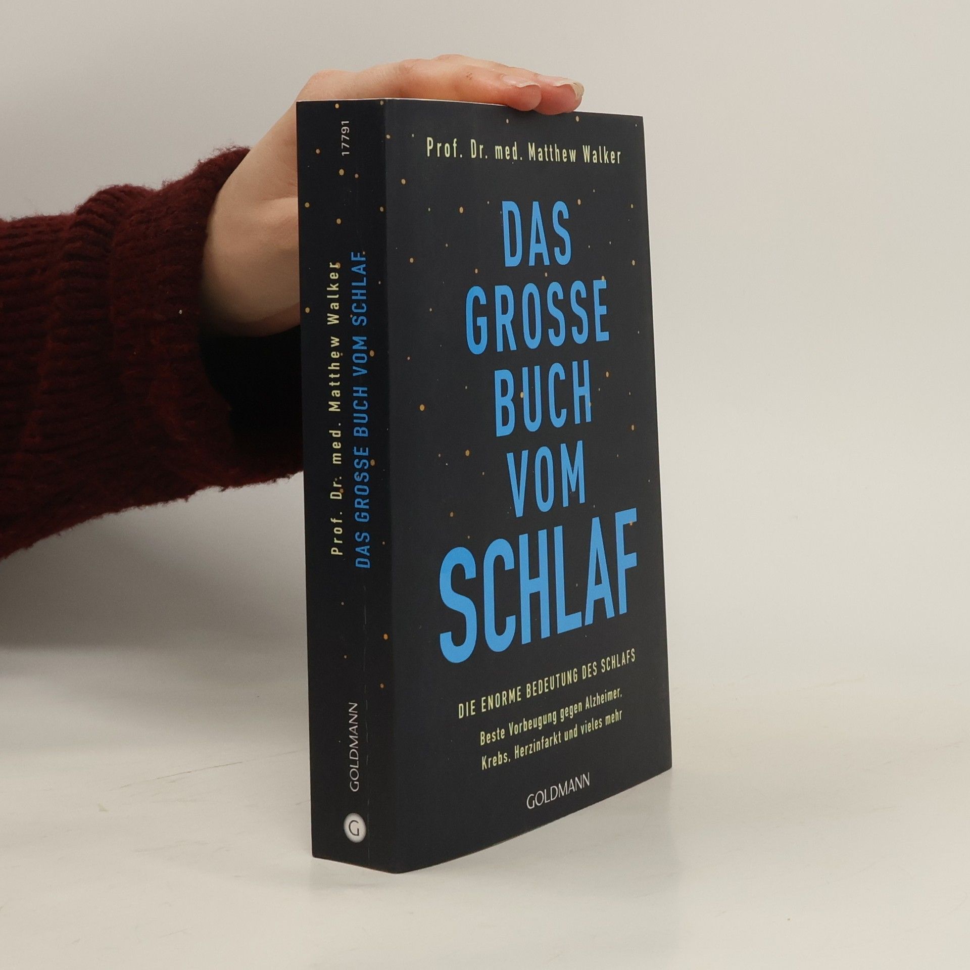 Matthew Walker Das gross Buch vom Schlaf