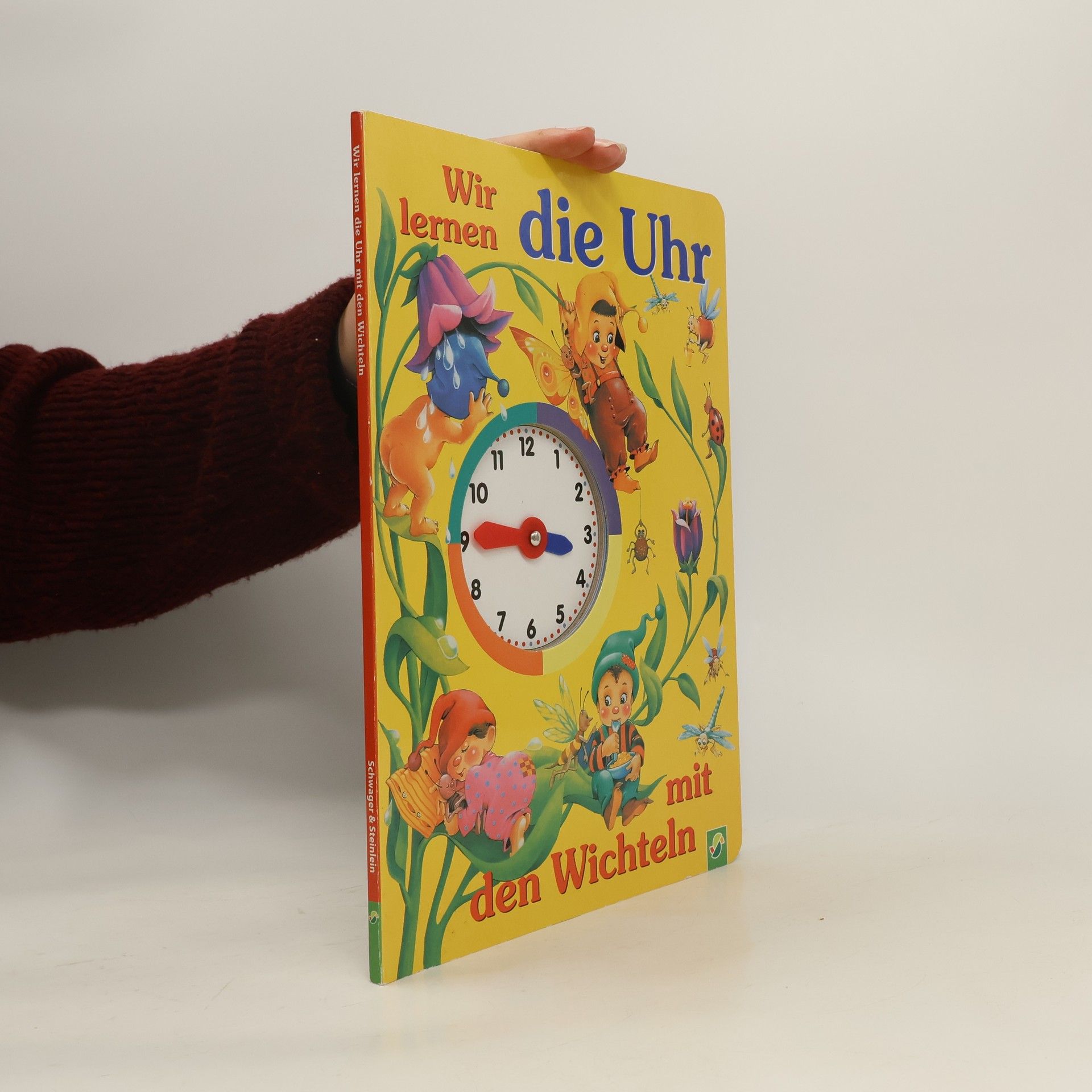 Wir lernen die Uhr mit den Wichteln