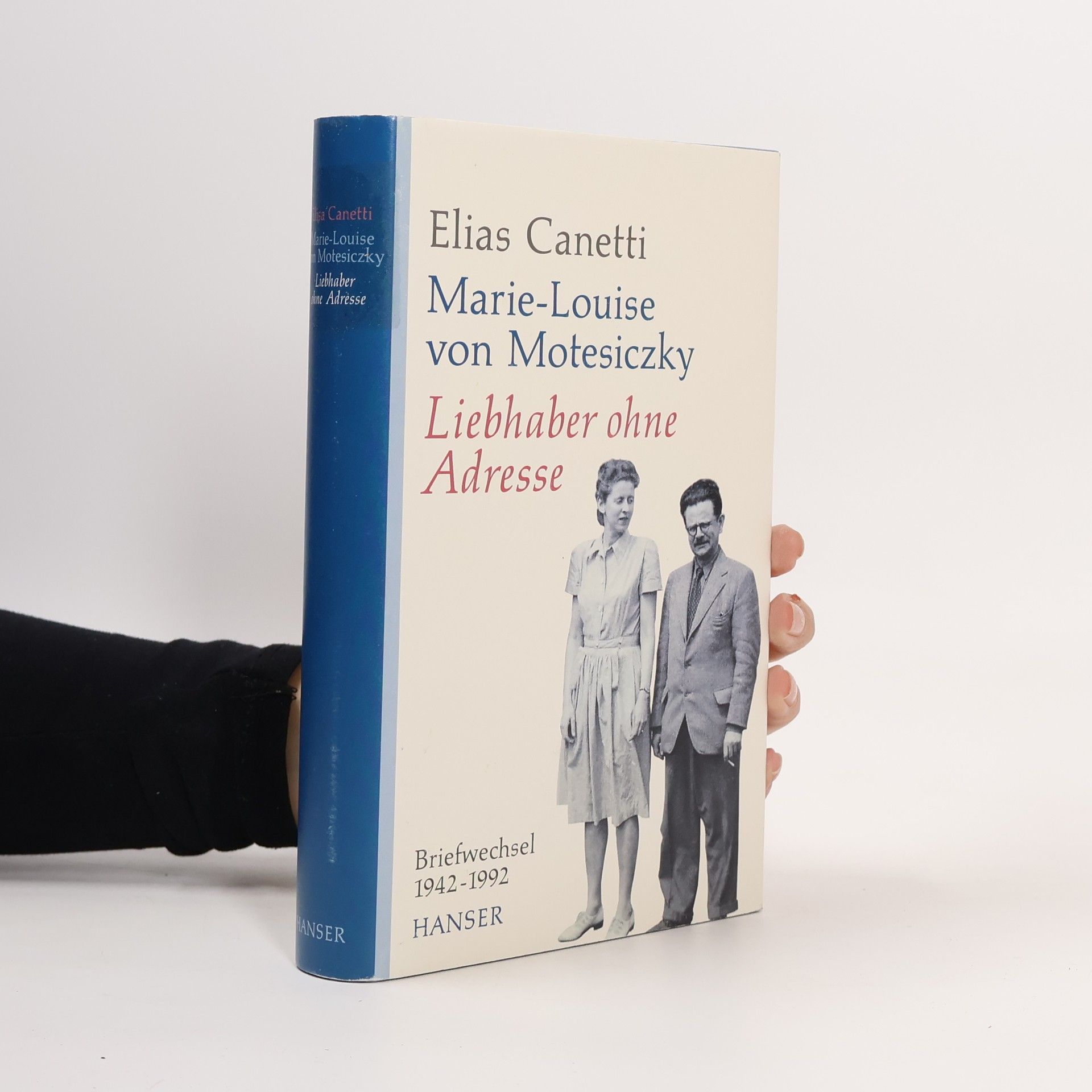 Elias Canetti Liebhaber ohne Adresse