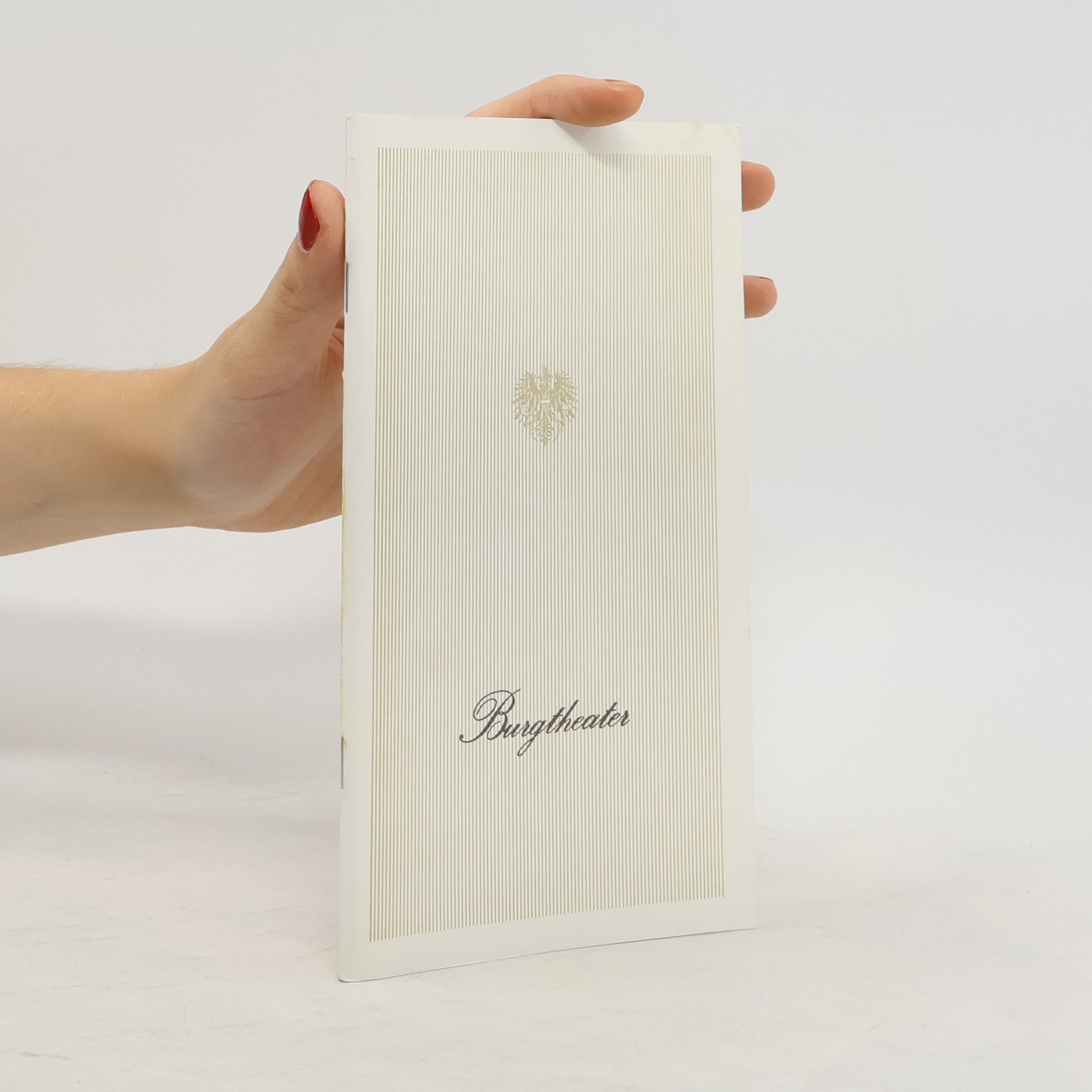 AA.VV. Burgtheater Saison 1985/86