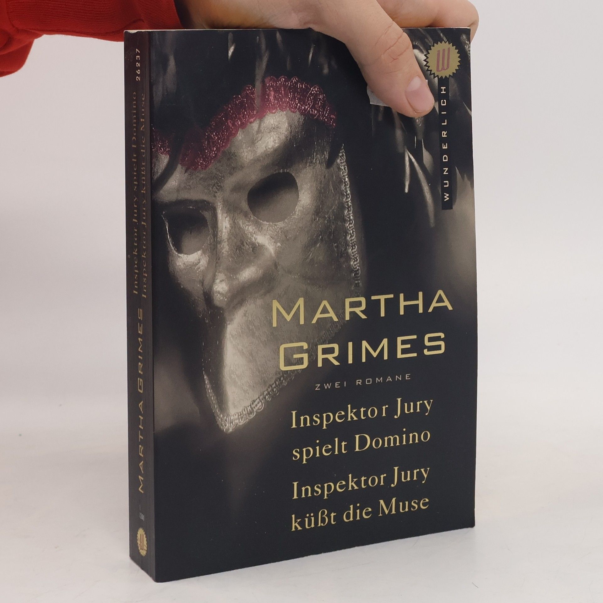 Martha Grimer Inspektor Jury spielt Domino, Inspektor Jury küßt die Muse