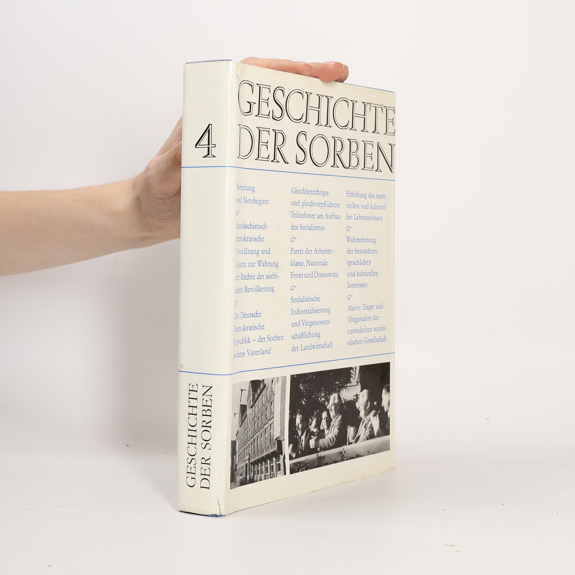 Kolektiv autorů Geschichte der Sorben 4