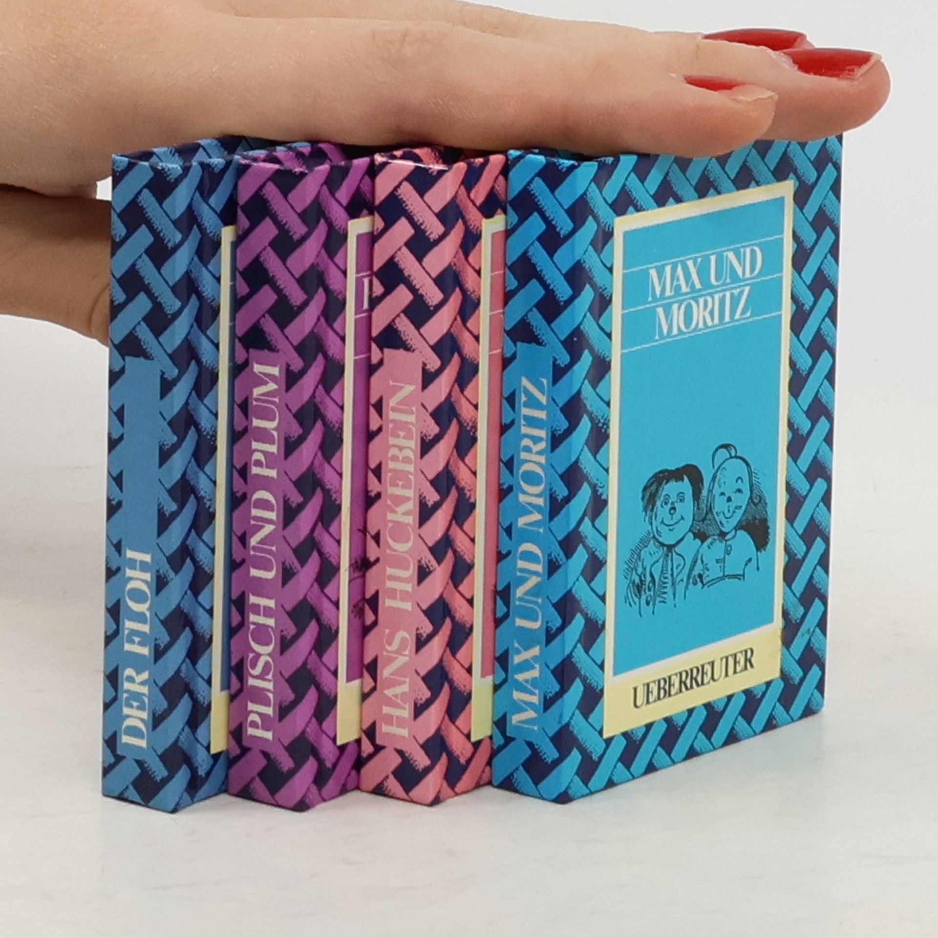 Wilhelm Busch Max und Moritz, Plisch und Plum, Hans Huckebein, Der Floh und andere Geschichten