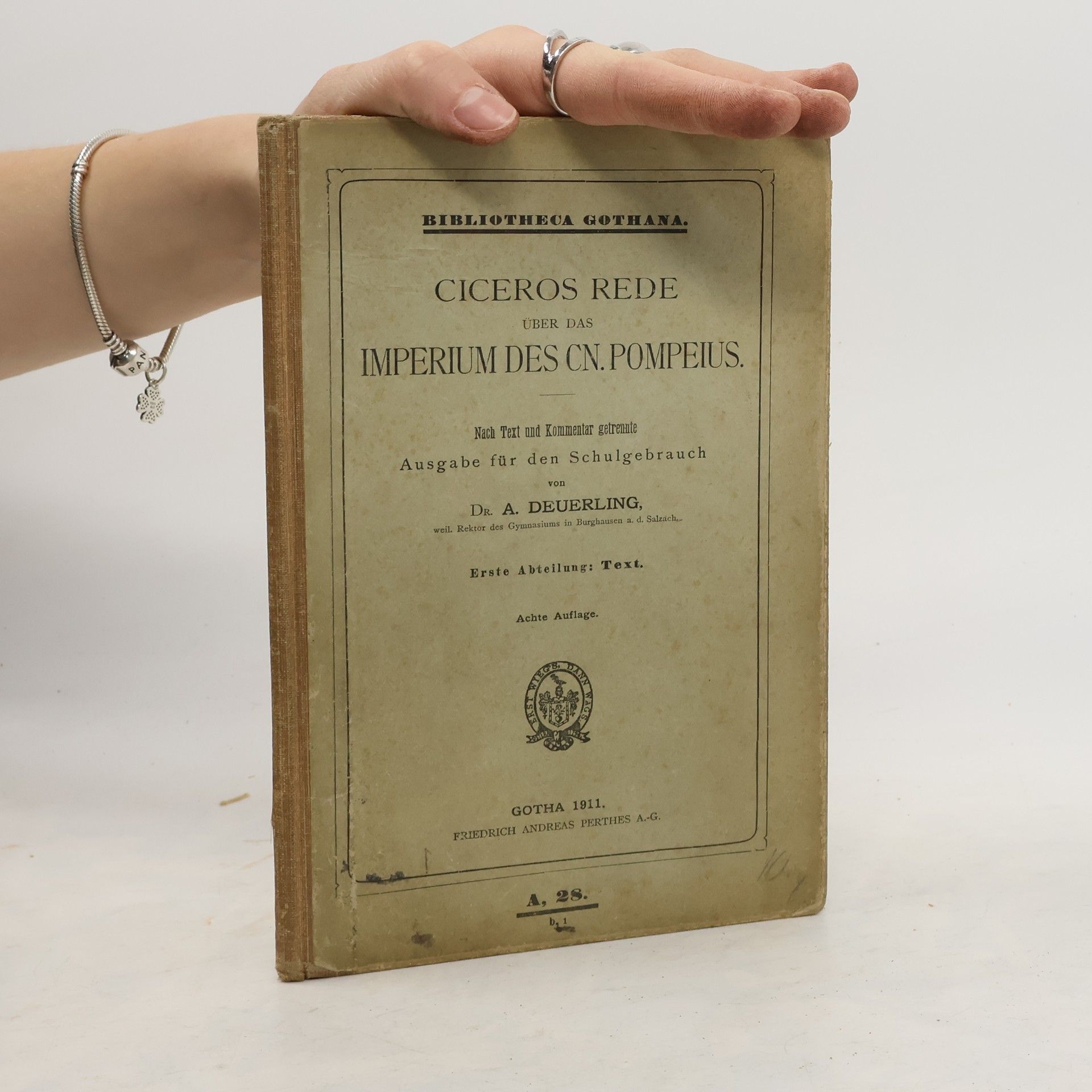 Marcus Tullius Cicero Ciceros rede über das imperium des cn. Pompeius