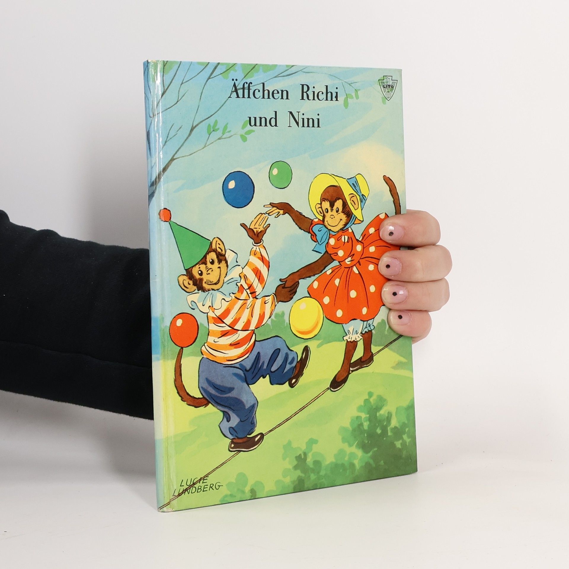 Lucie Lundberg Äffchen Richi und Nini