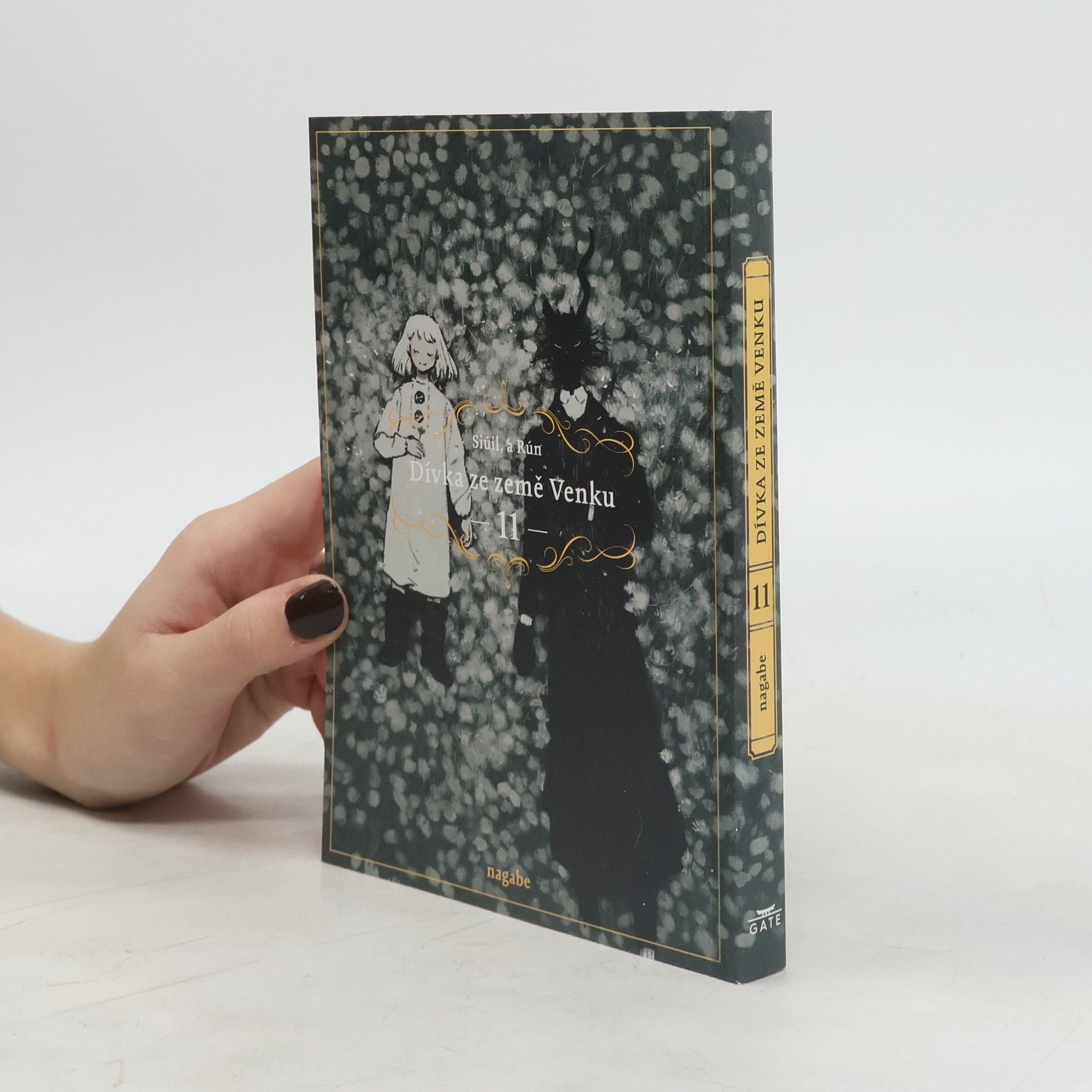 Nagabe Dívka ze země Venku. 11, Siúil, a Rún