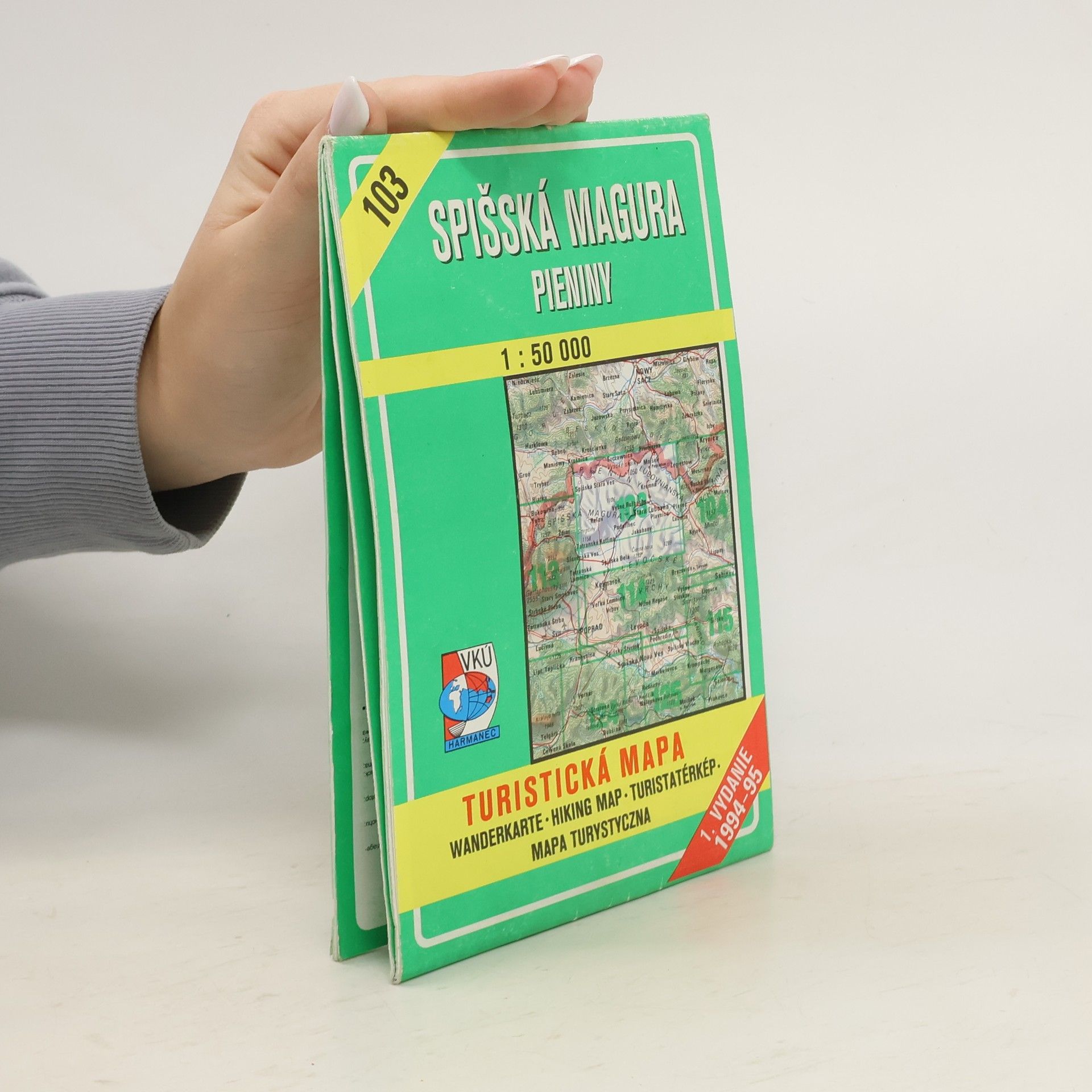 AA.VV. Spišská Magura turistická mapa