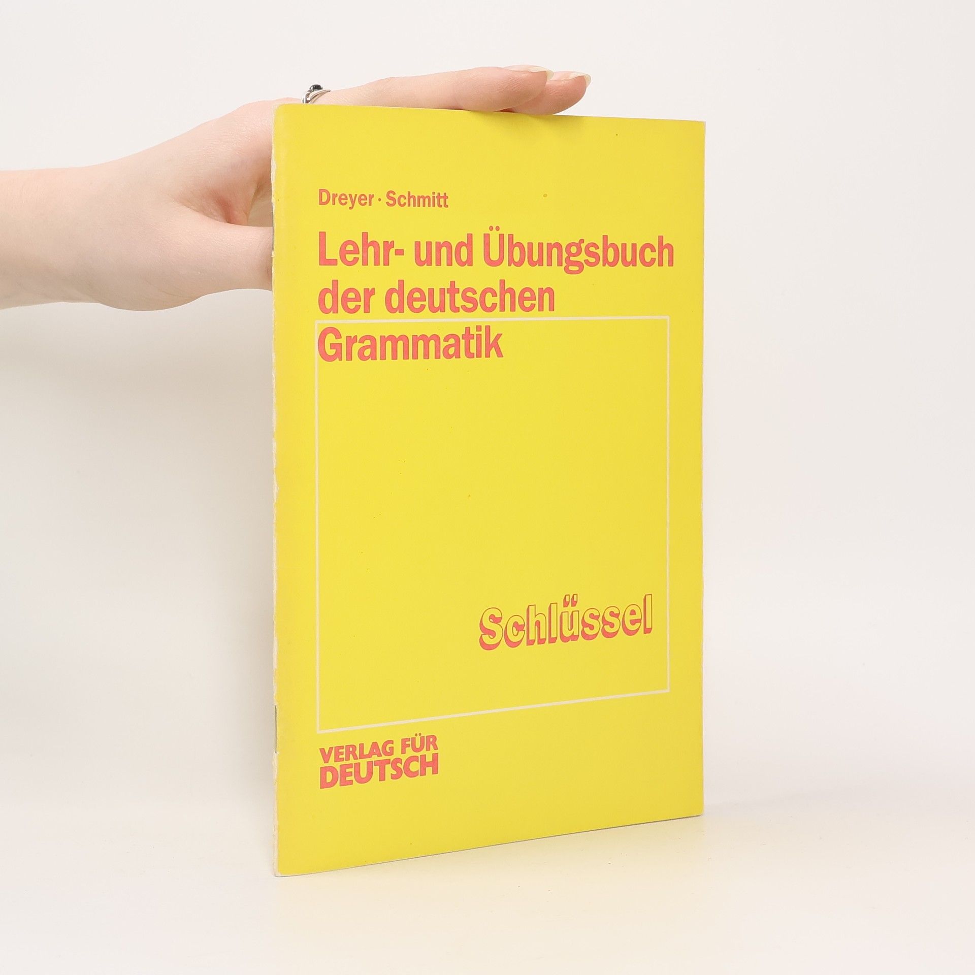 Lehr- und Übungsbuch der deutschen Grammatik
