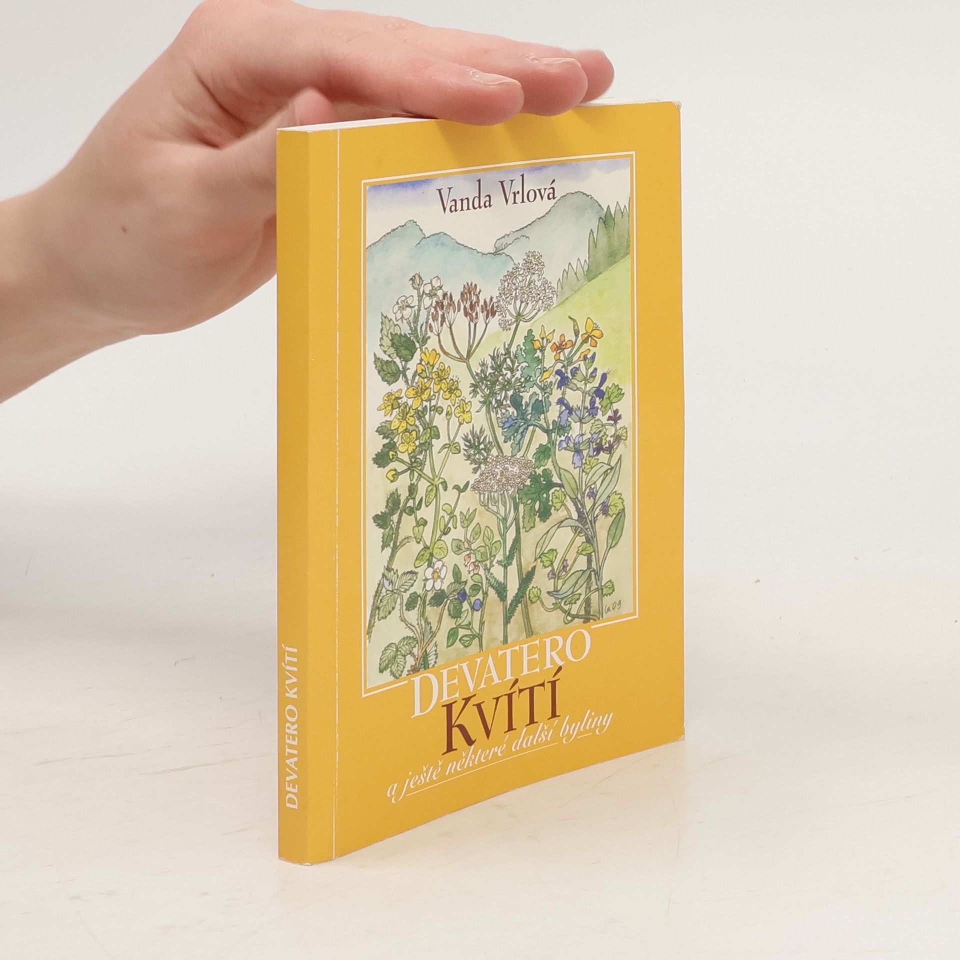 Vanda Vrlová Devatero kvítí a ještě některé další byliny