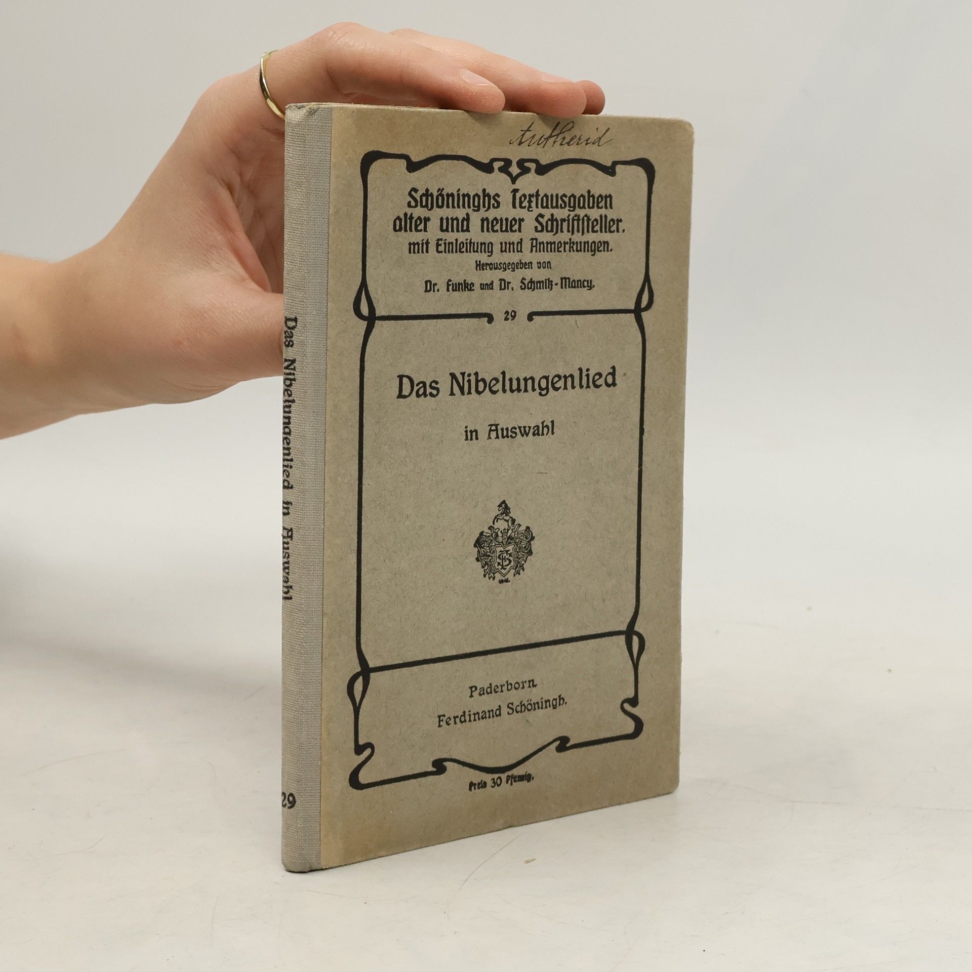 AA.VV. Das Nibelungenlied in Auswahl