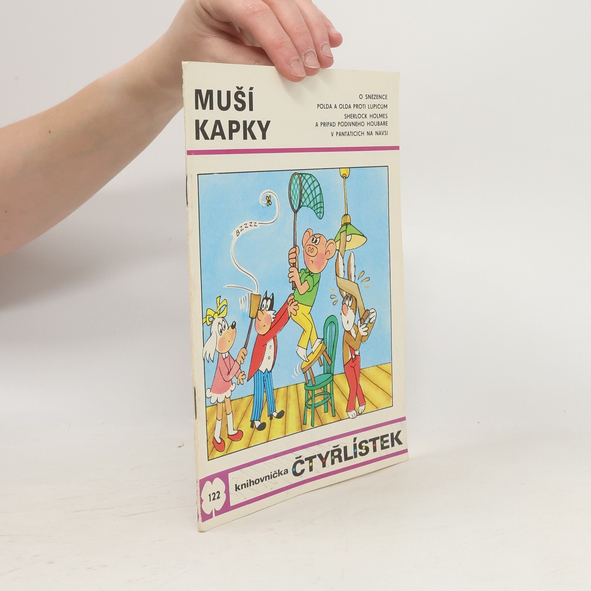 Jaroslav Němeček Čtyřlístek 122. Muší kapky