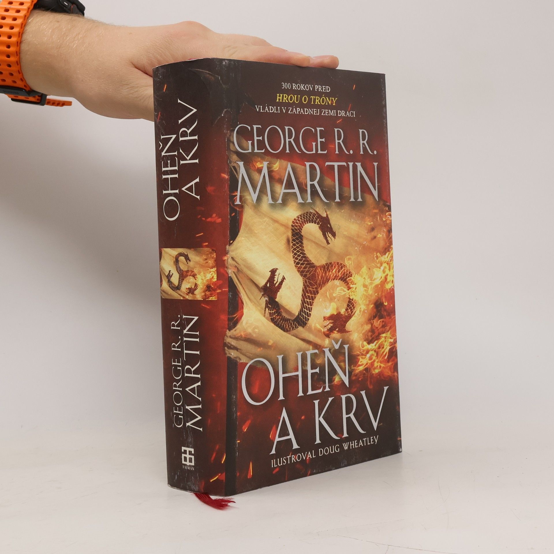 George R. R. Martin Oheň a krv