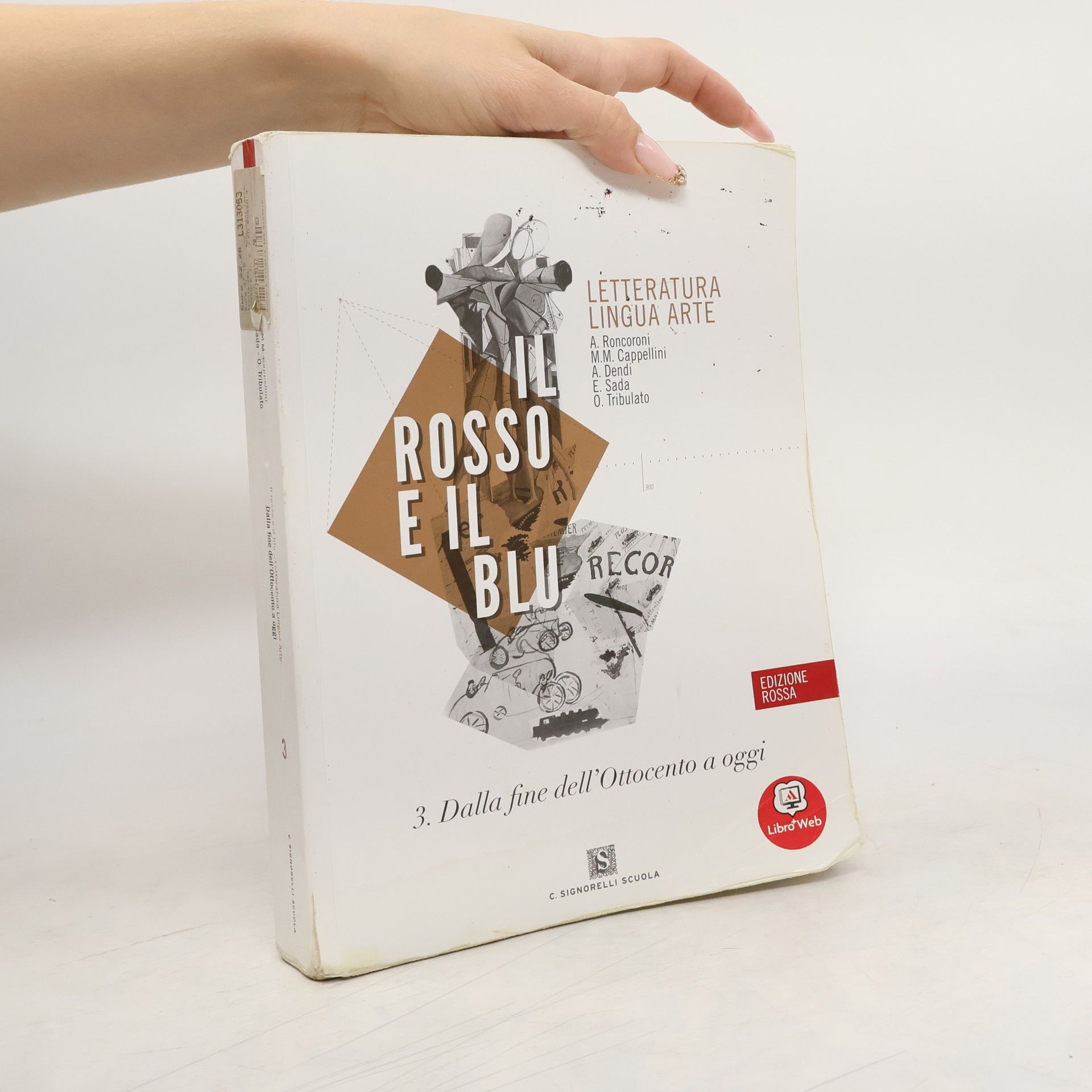 A. Roncoroni Il rosso e il blu