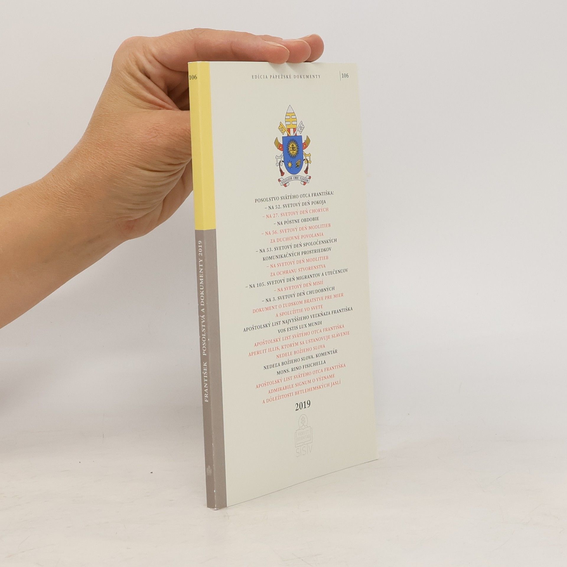 AA.VV. František. Posolstvá a dokumenty 2019