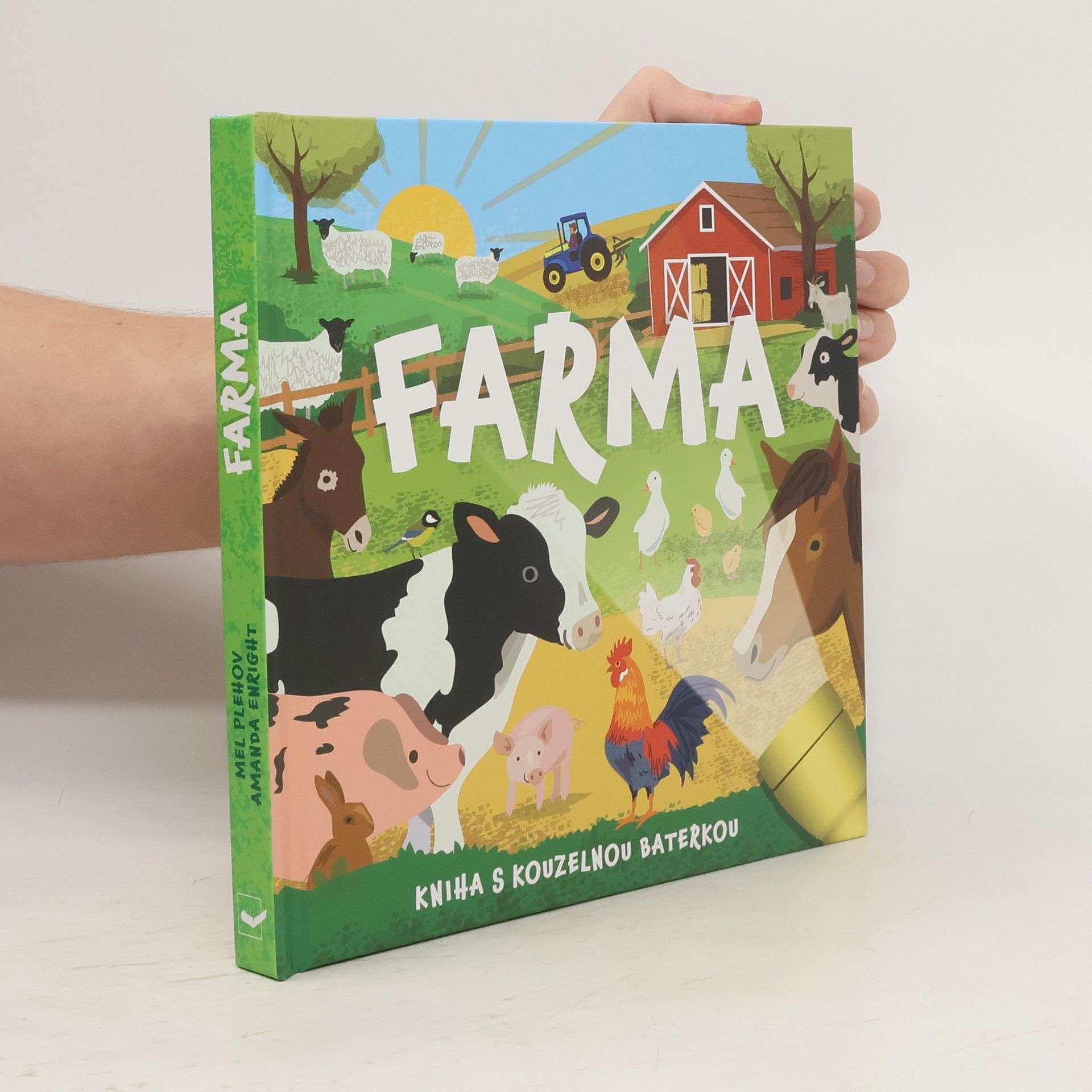 Mel Plehov Farma - Kniha s kouzelnou baterkou