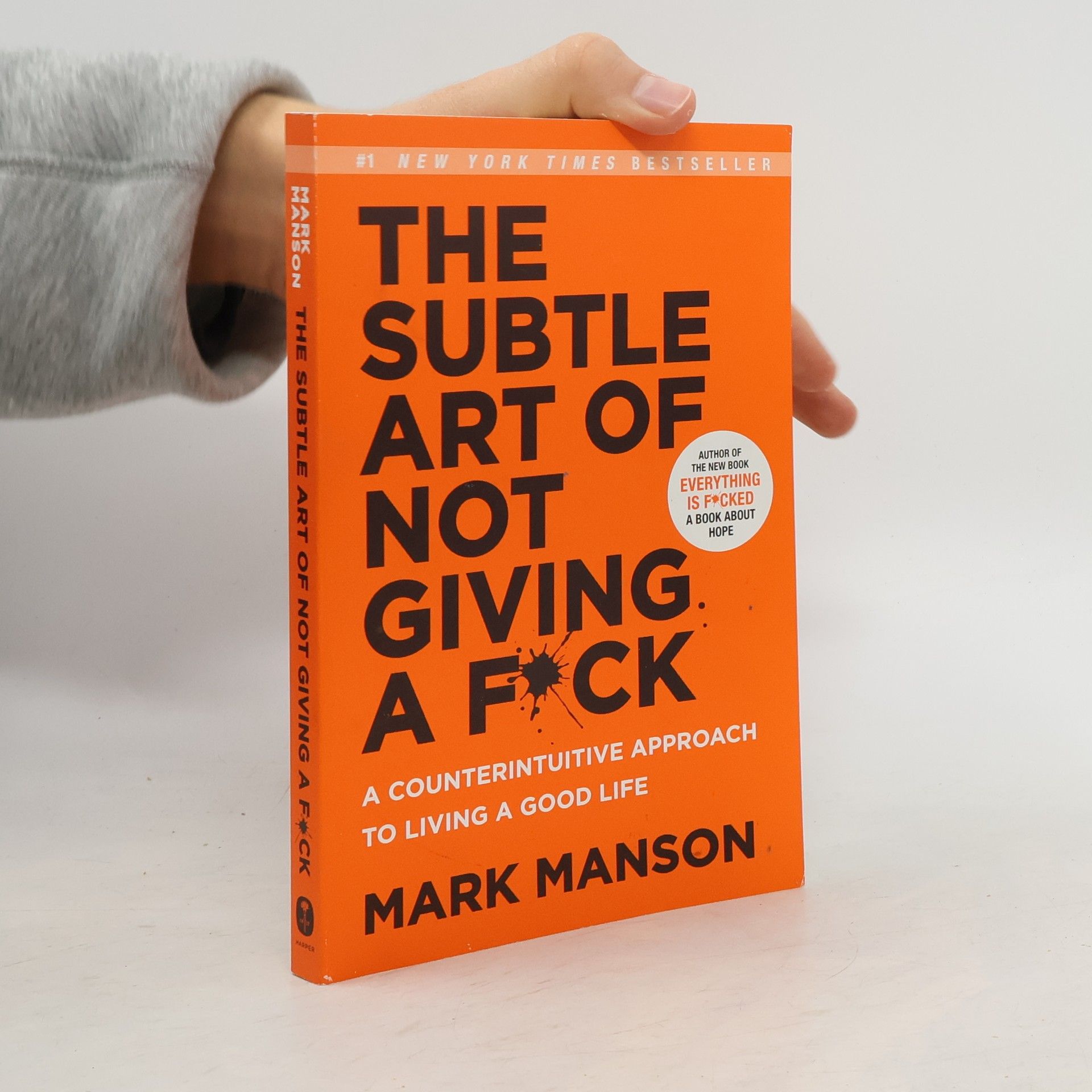 Mark Manson The Subtle Art of Not Giving a Fuck