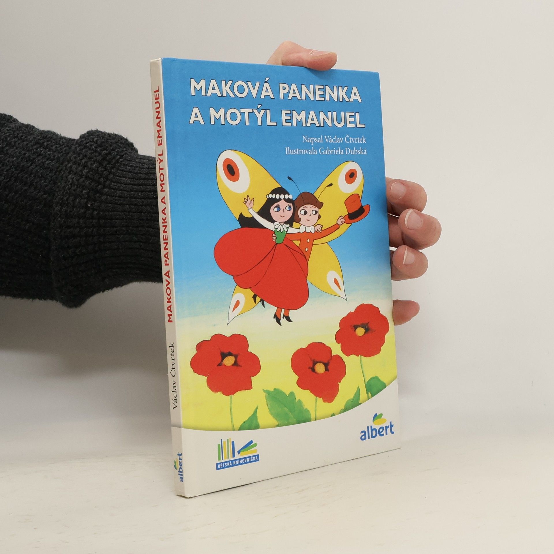 Maková panenka a motýl Emanuel